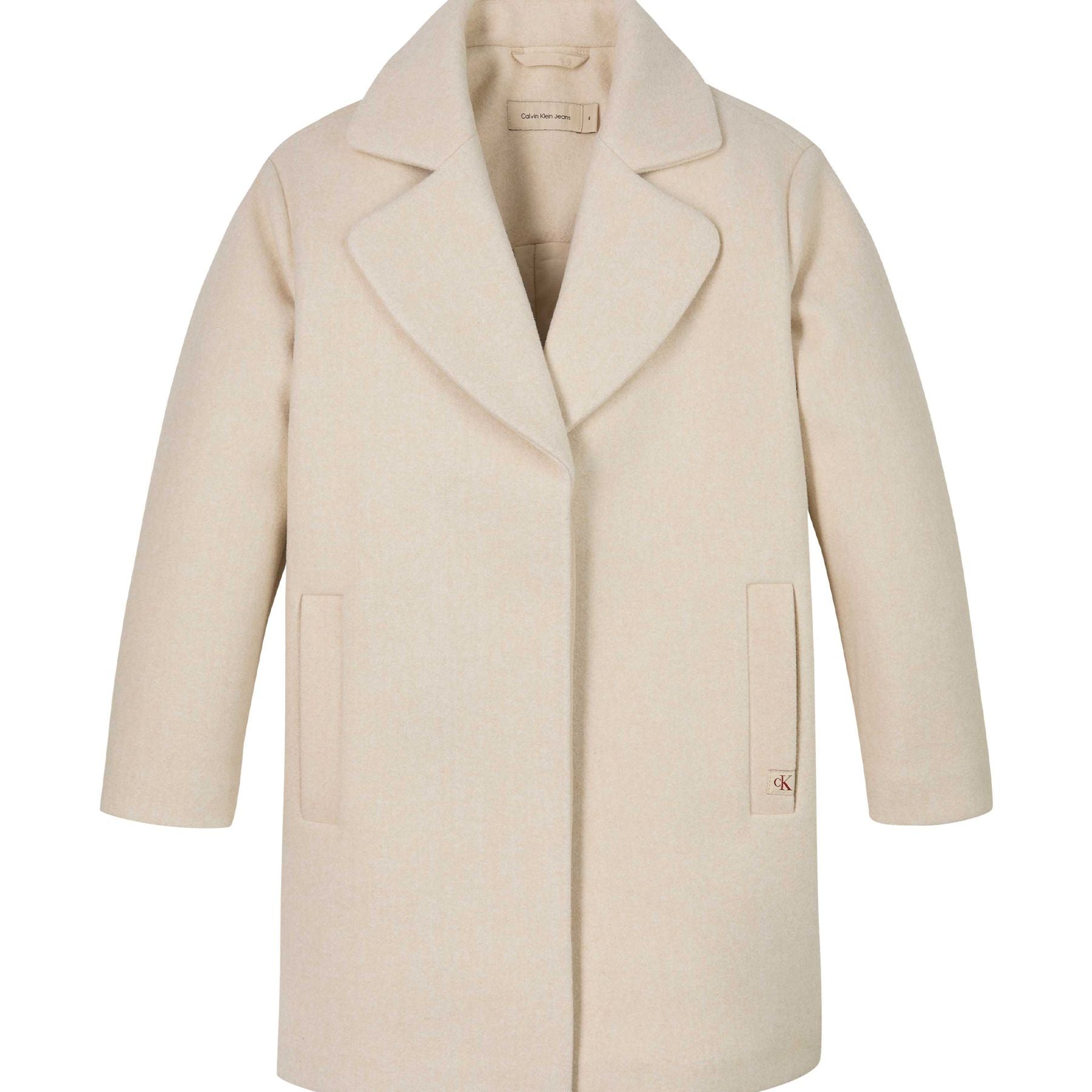 Calvin Klein Kids Softshell Jacket with Lapel Collar