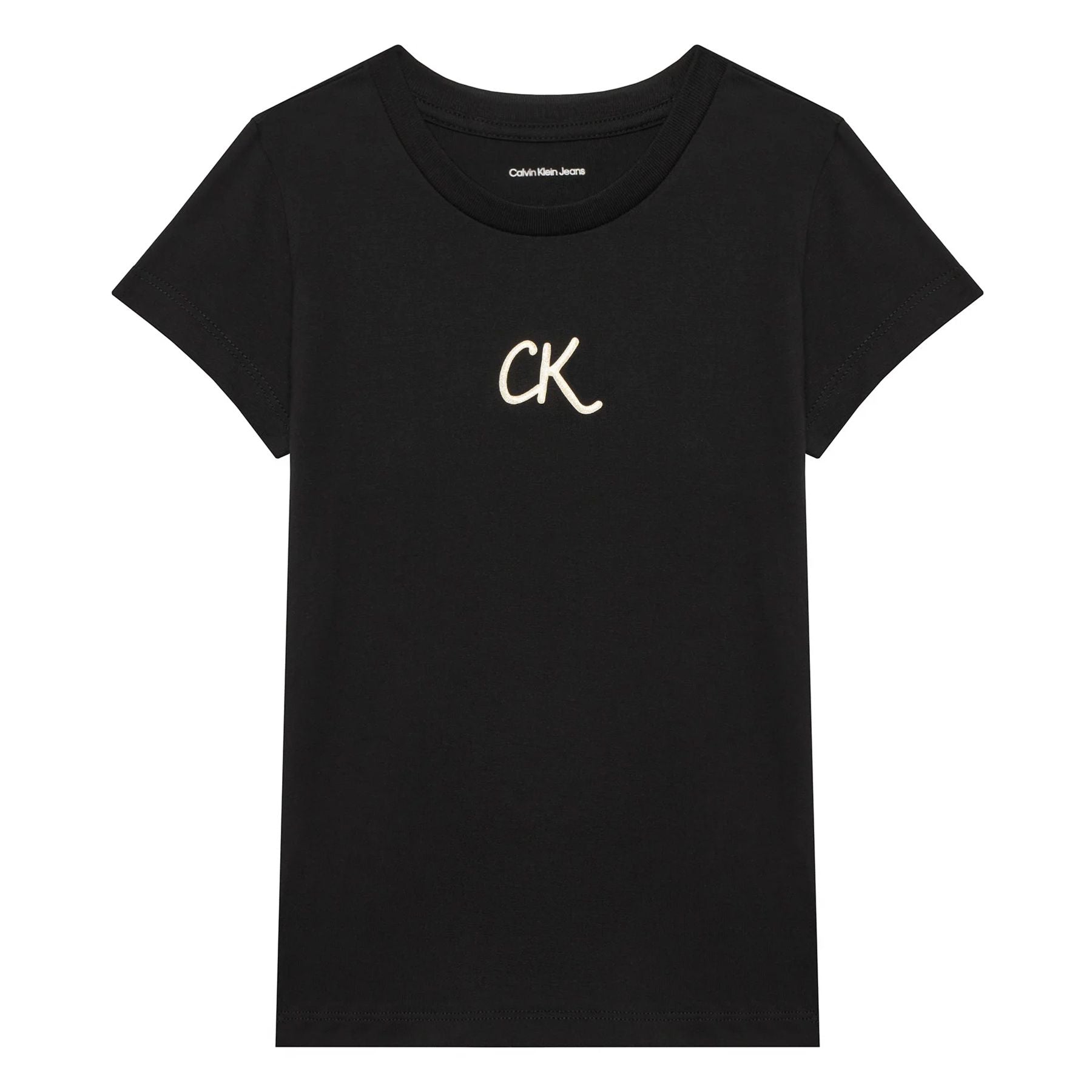 Calvin klein kids T-shirt Logo Glitter Ck Slim Fit