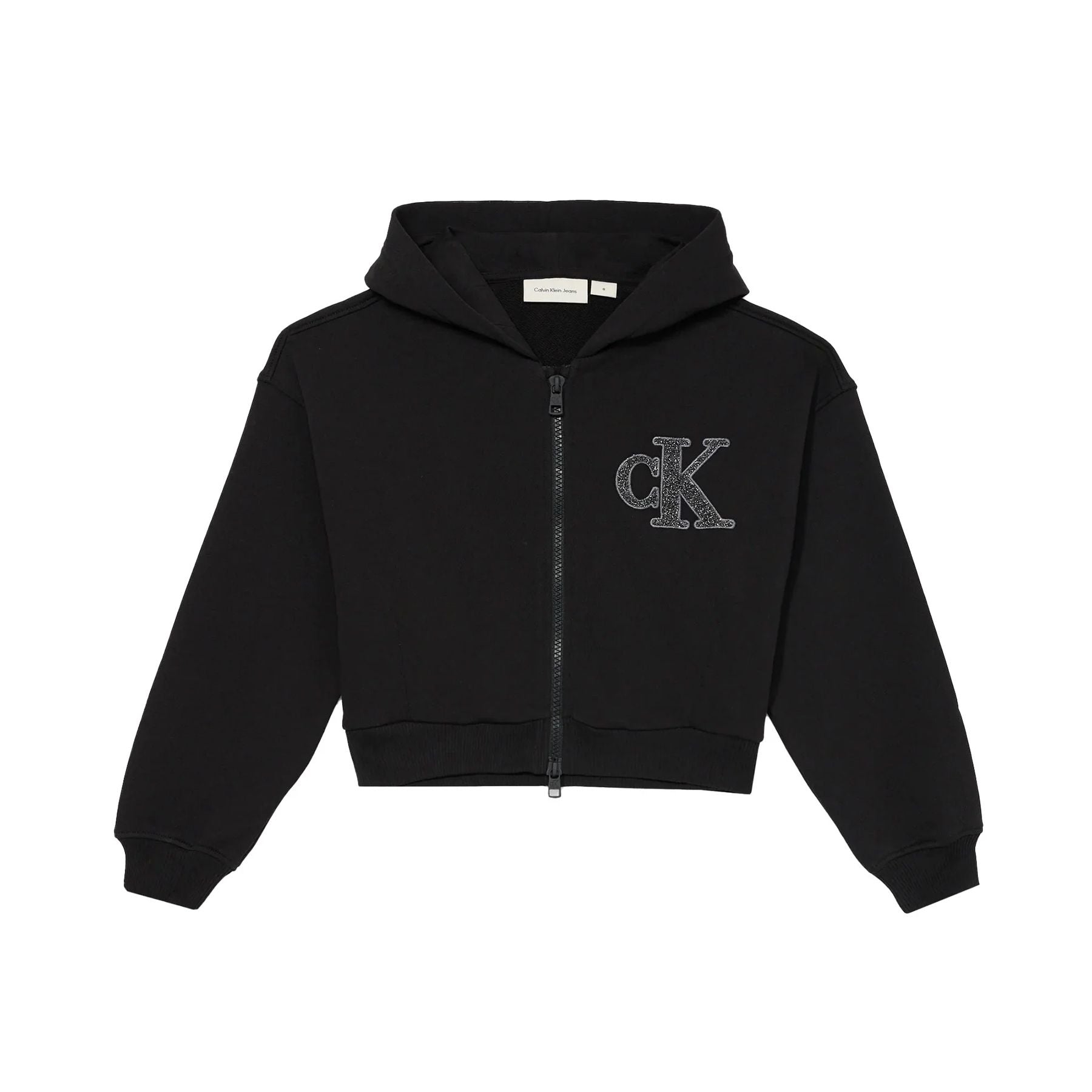 Calvin klein kids Ck Logo Terry Full Zip Sweatshirt