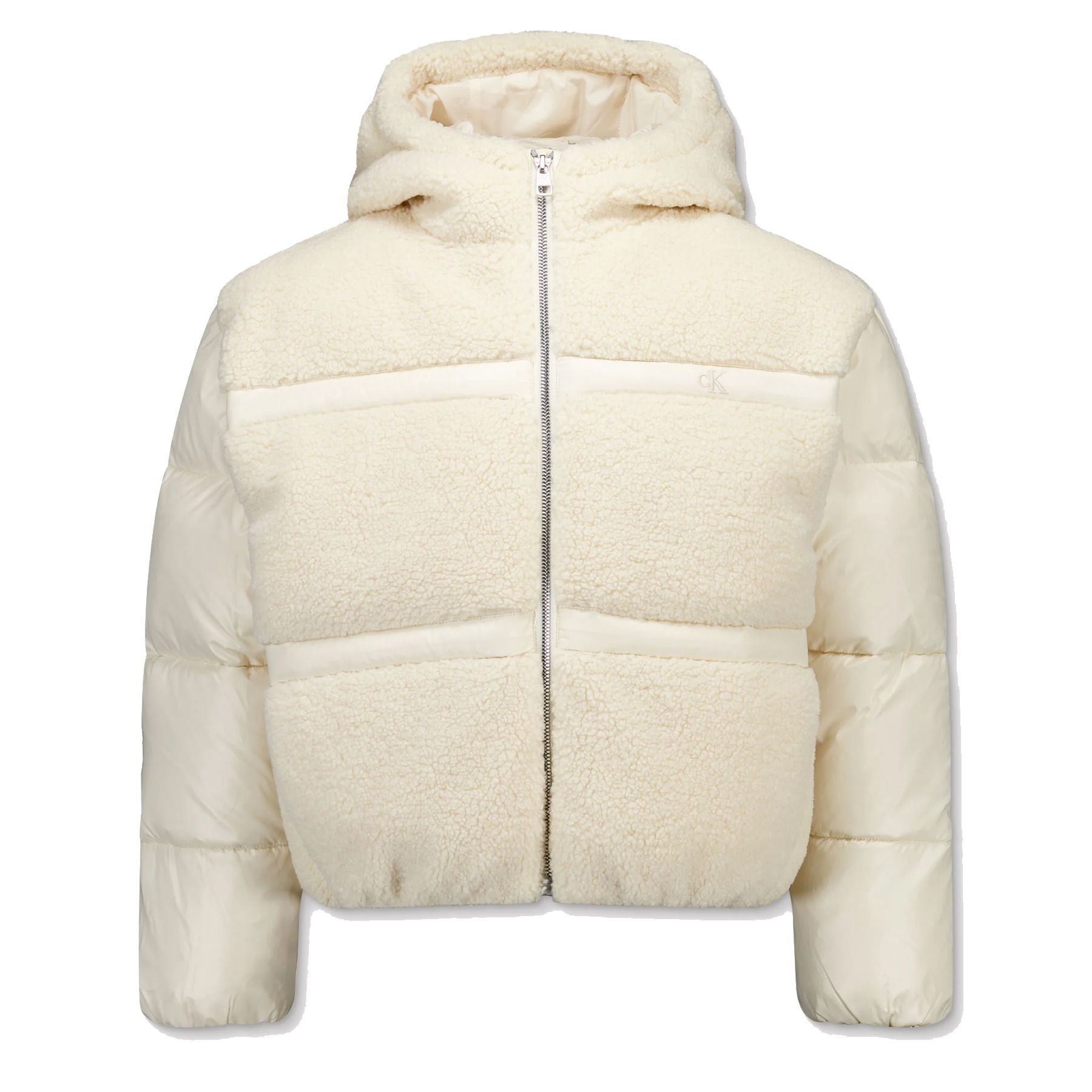 Calvin Klein Kids Shiny Teddy Padded Jacket