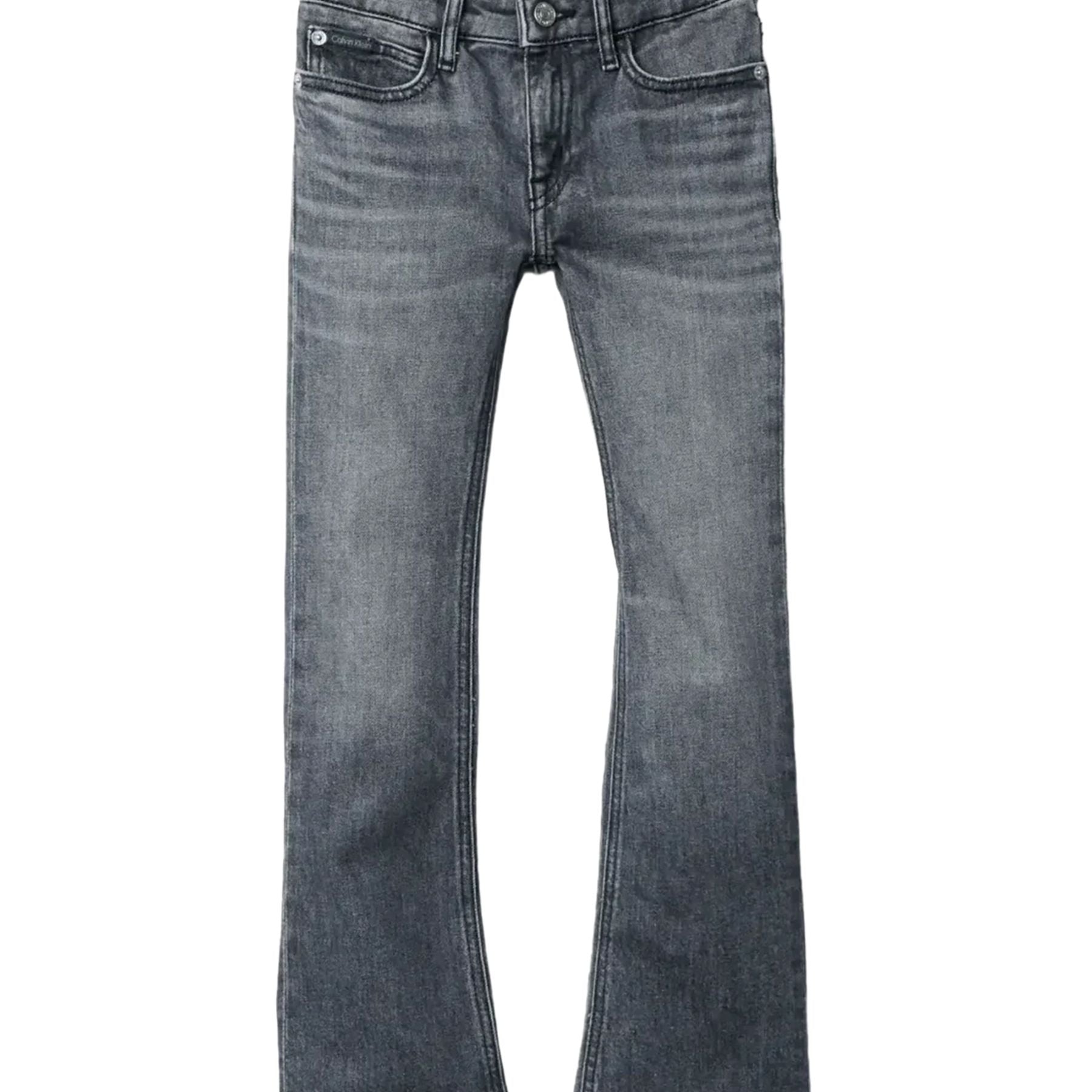 Calvin Klein Kids Flare Jeans Medium Stone Grey