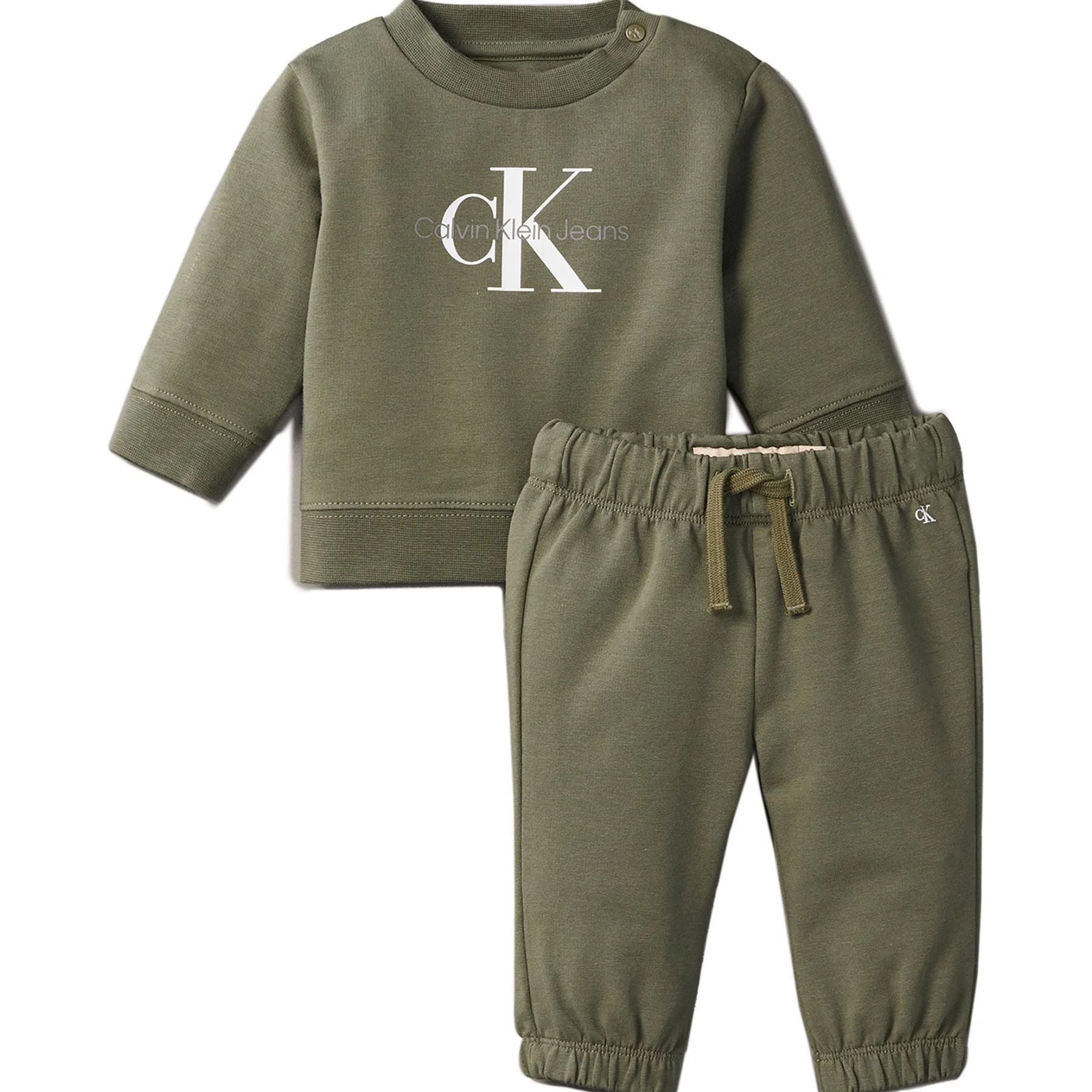 Calvin Klein Kids Sports Set Monogram Sweatshirt and Trousers