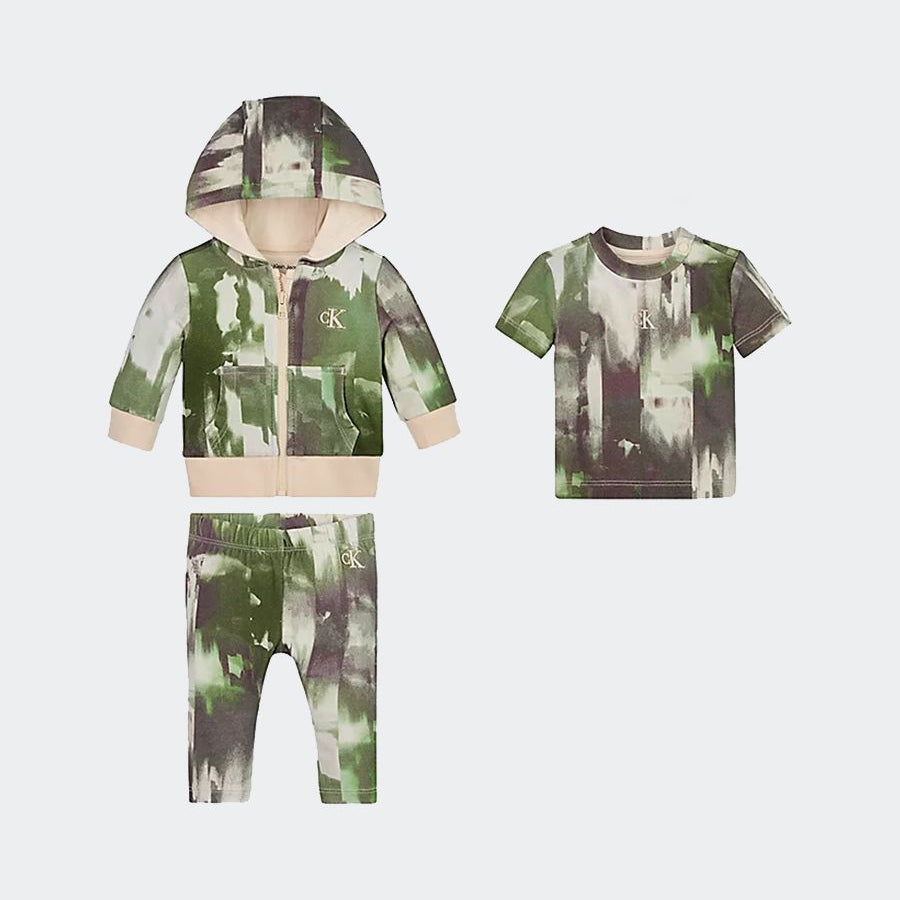 Calvin klein kids Tris outfit, sweatshirt, t-shirt and leggings