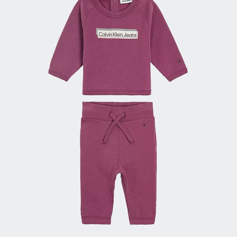 Calvin Klein Kids Crew Neck Tracksuit with Jogging