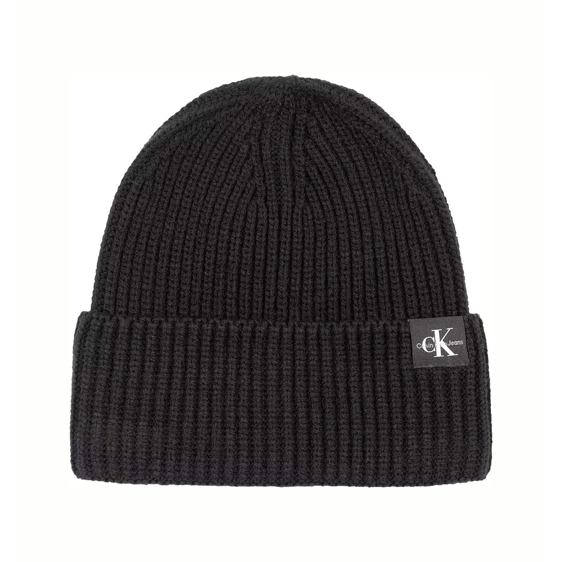 Monogrammed ribbed hat