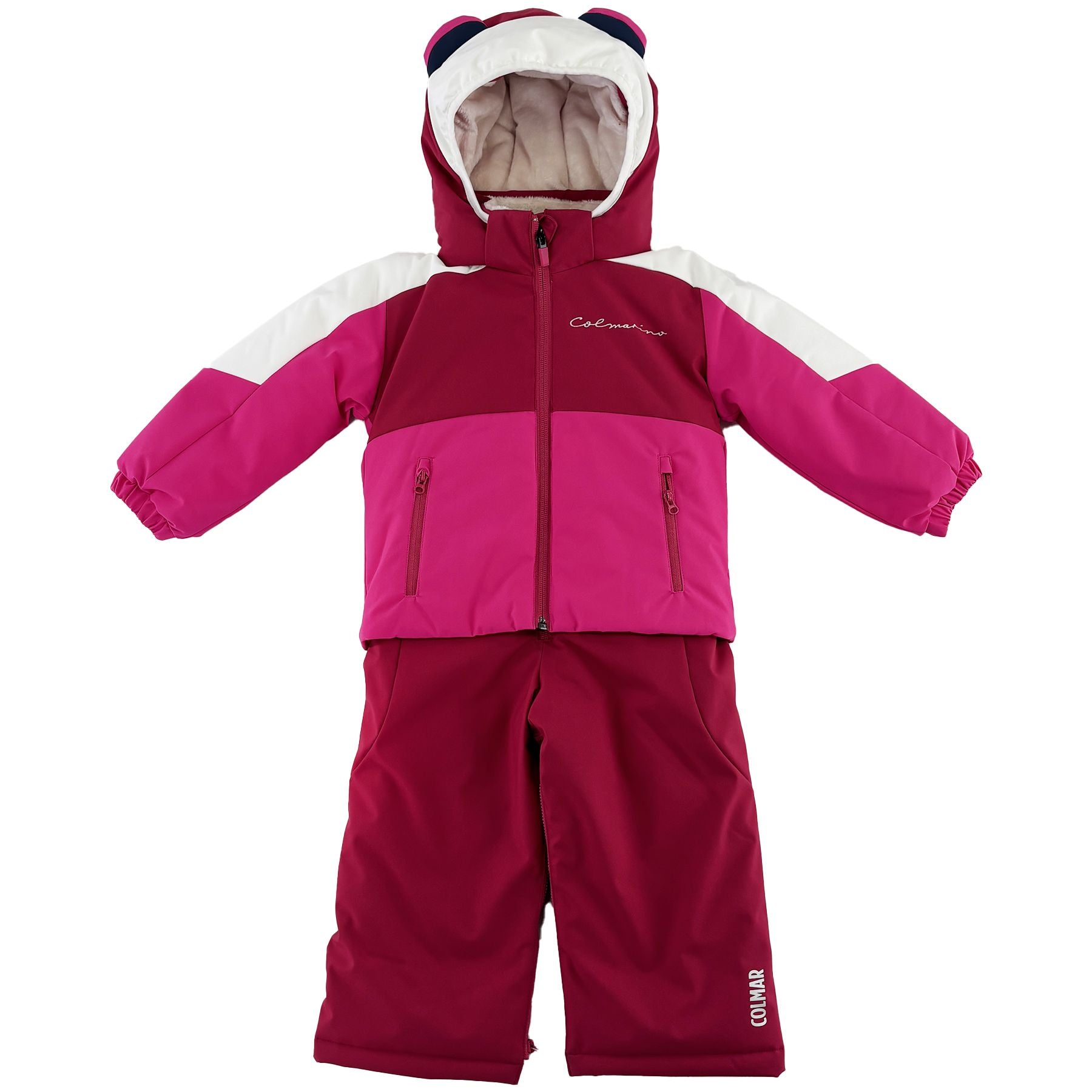 Colmar Complete Sports Ski Set for Babies Multicolored Pink