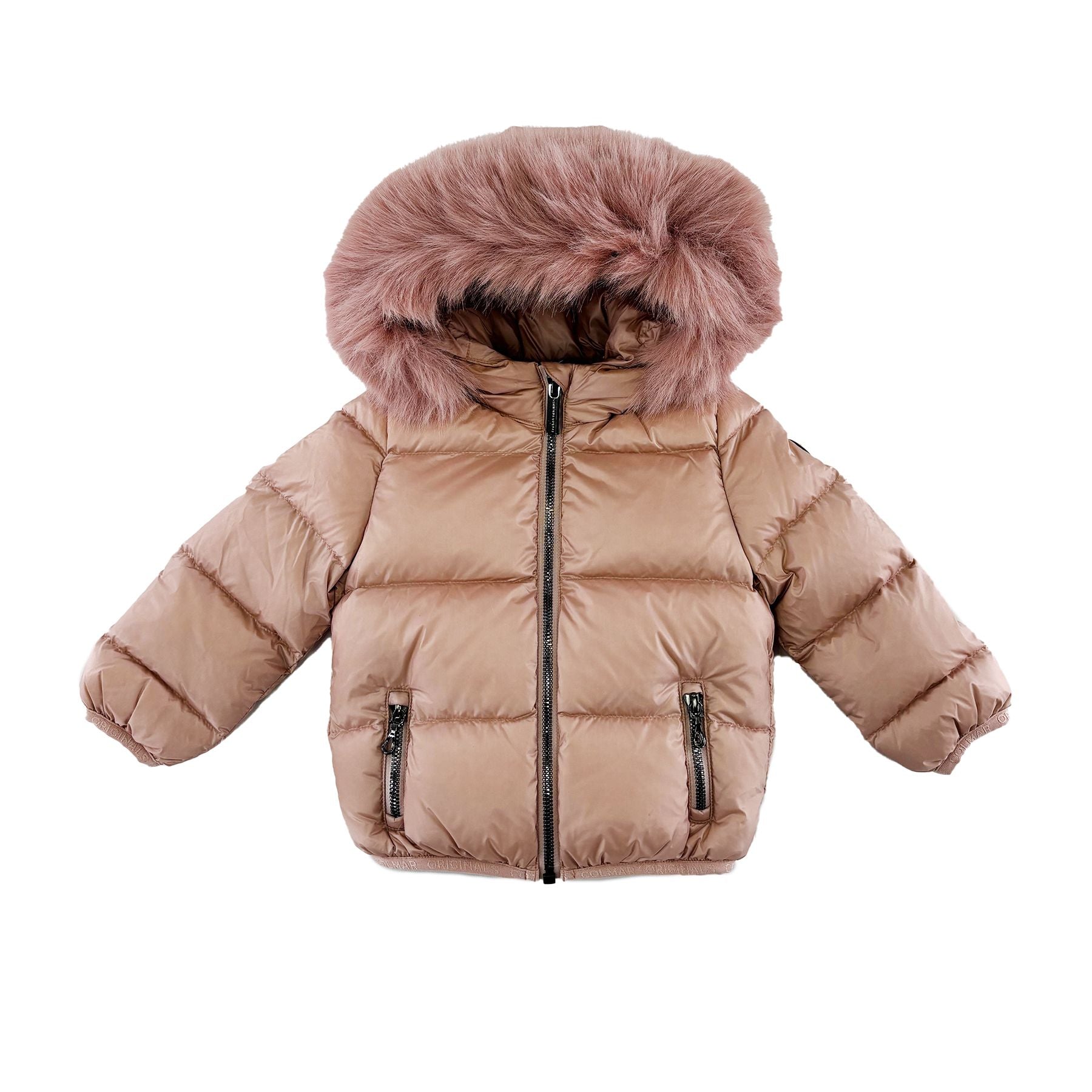 Colmar Nylon Down Jacket with Detachable Fur