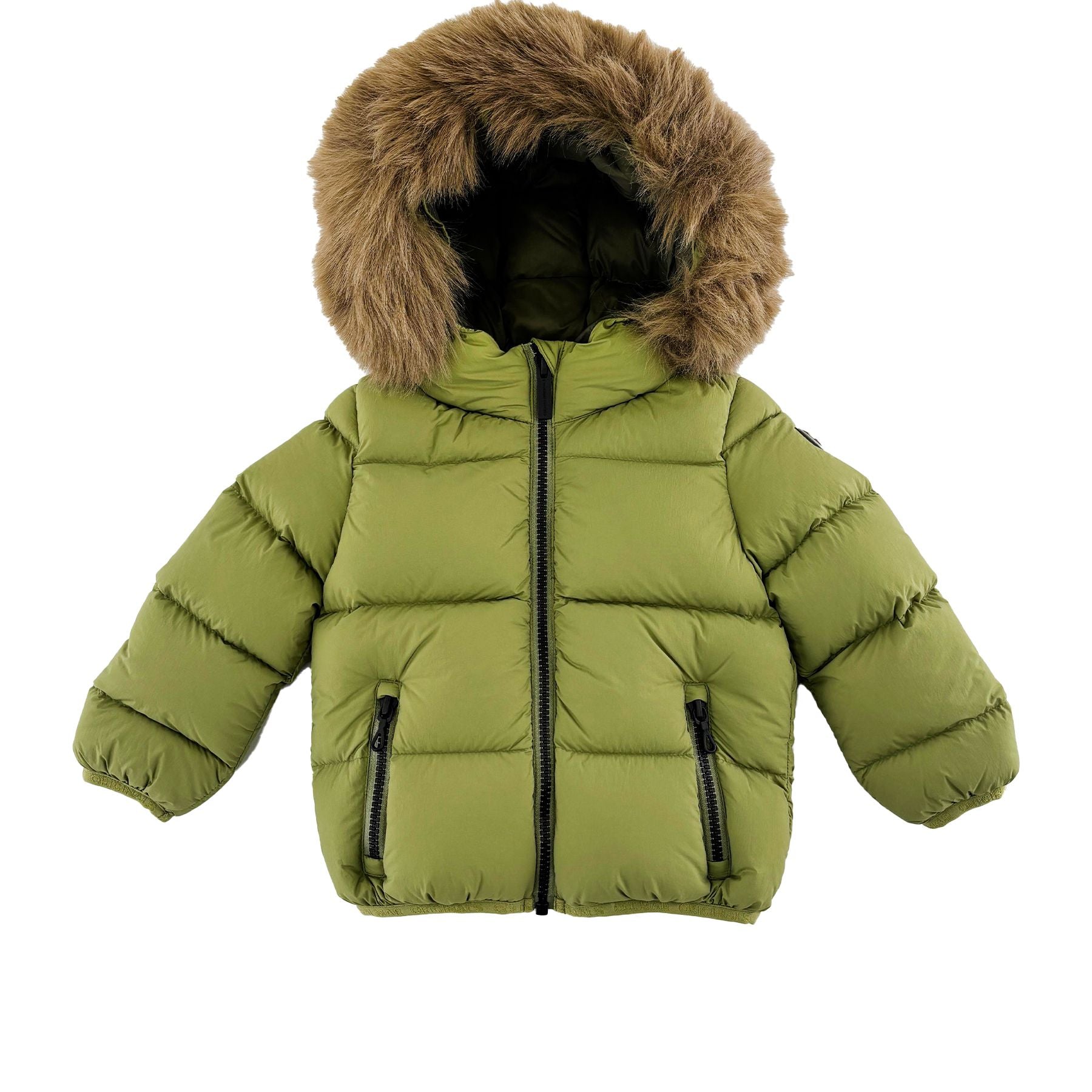 Colmar Nylon Down Jacket with Detachable Fur