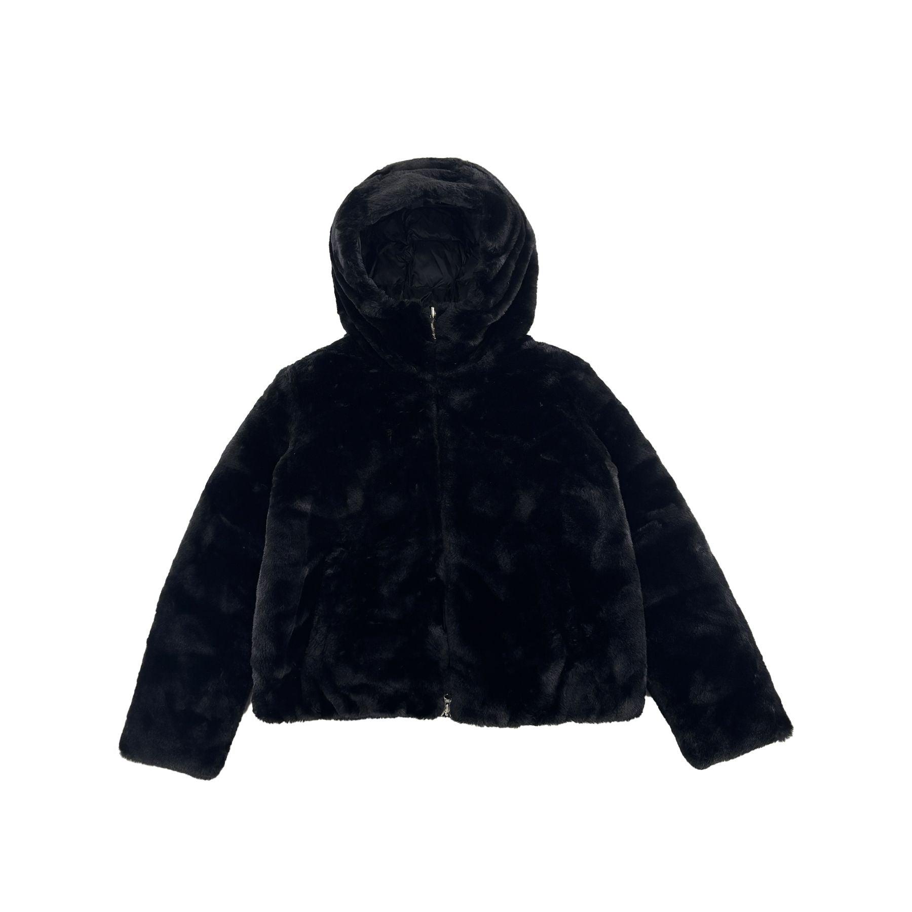 Colmar Reversible Down Jacket in Natural Black Feather