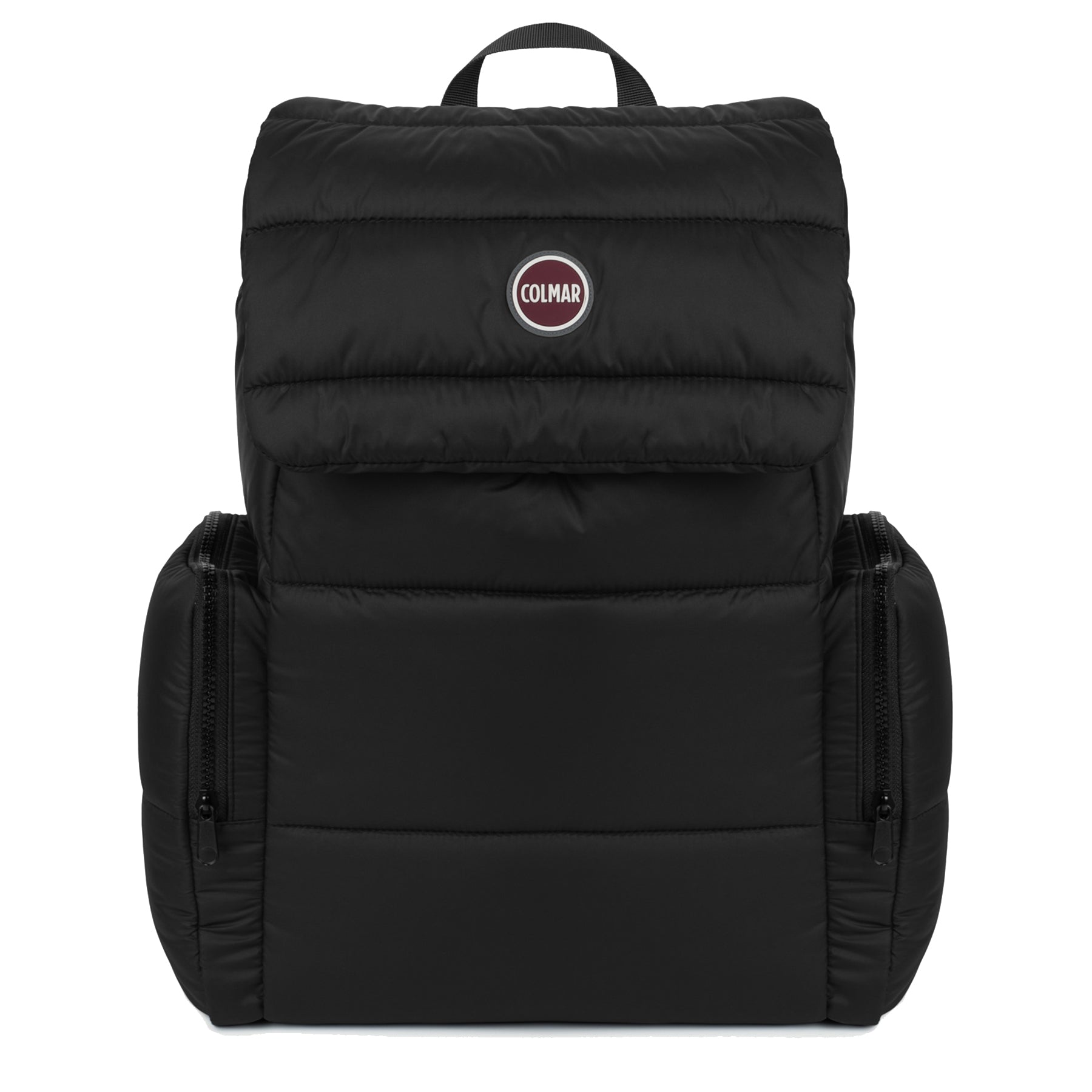 Quilted bag with double closure