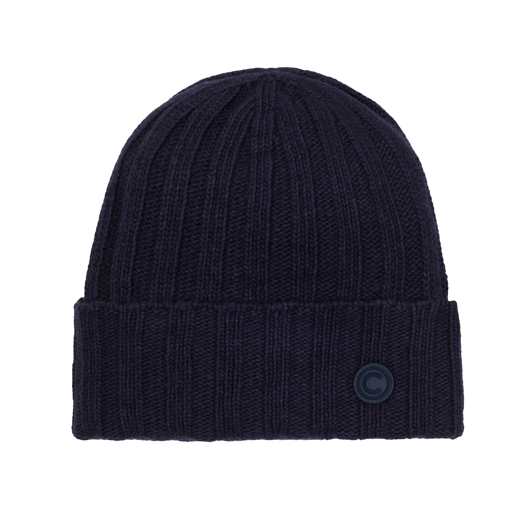 Colmar Wide Ribbed Knit Hat Blue