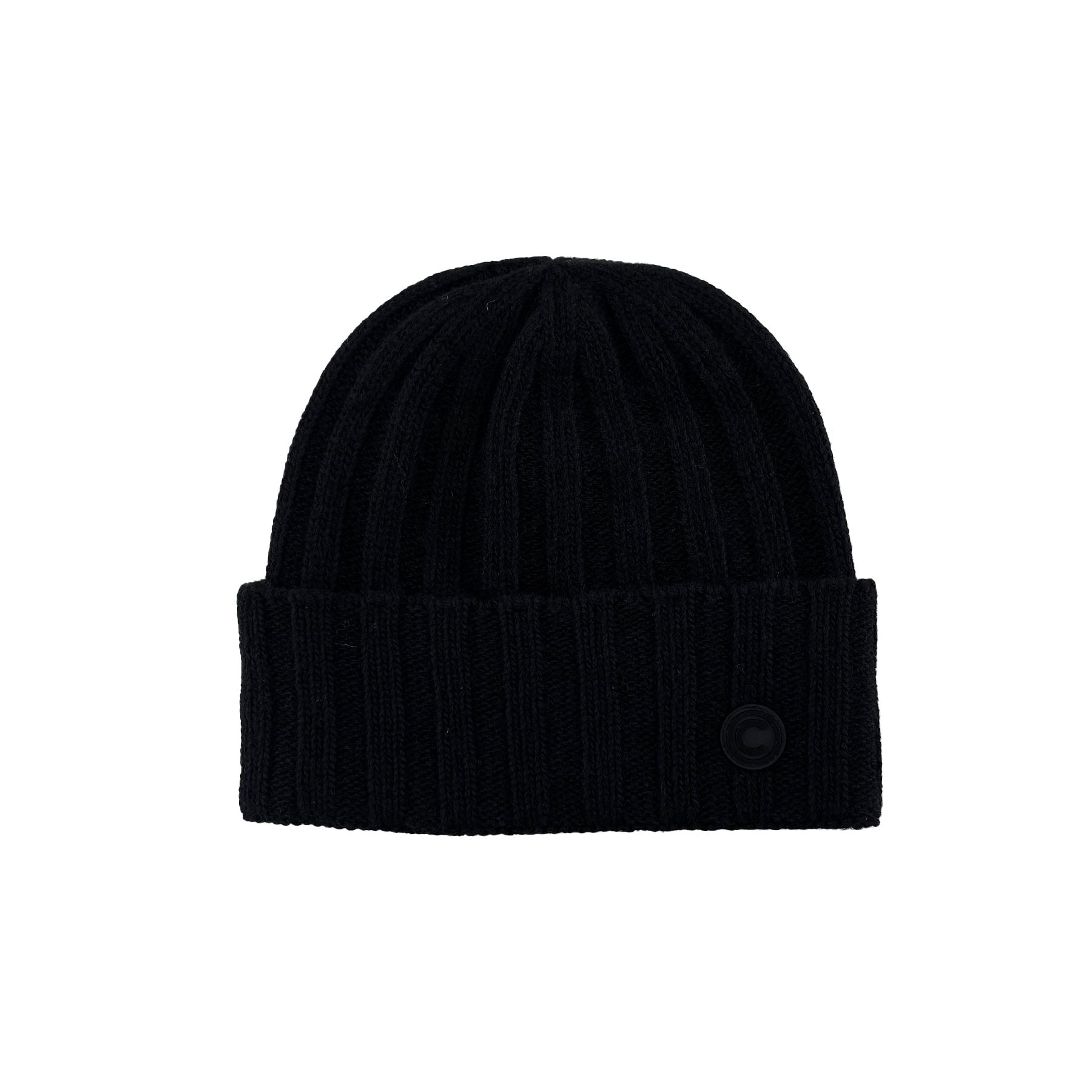 Colmar Wide Ribbed Knit Hat Black