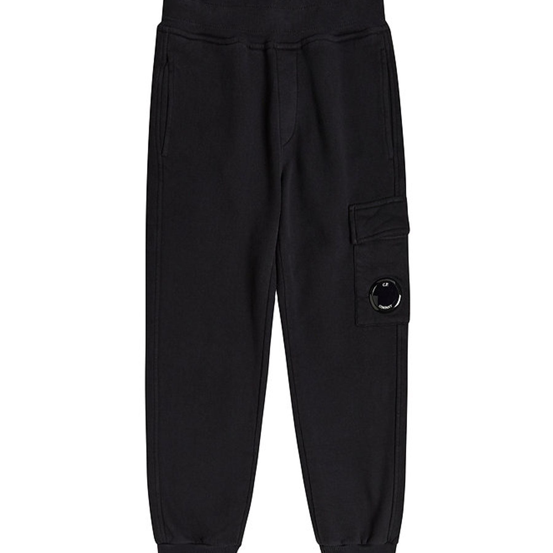 Cp company Black Pants for Children with Lens