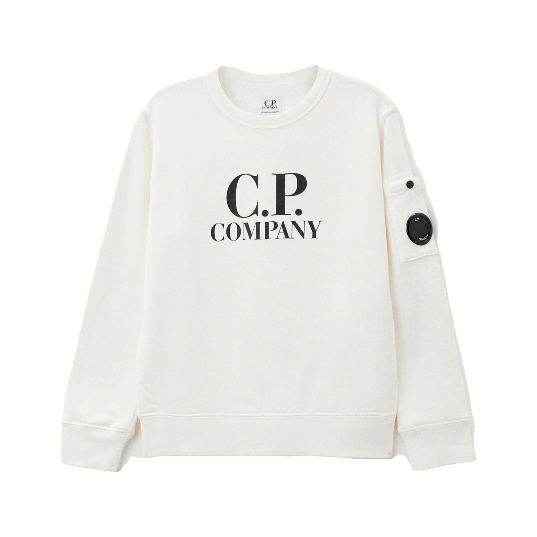 Cp company Crewneck Sweatshirt with White Print