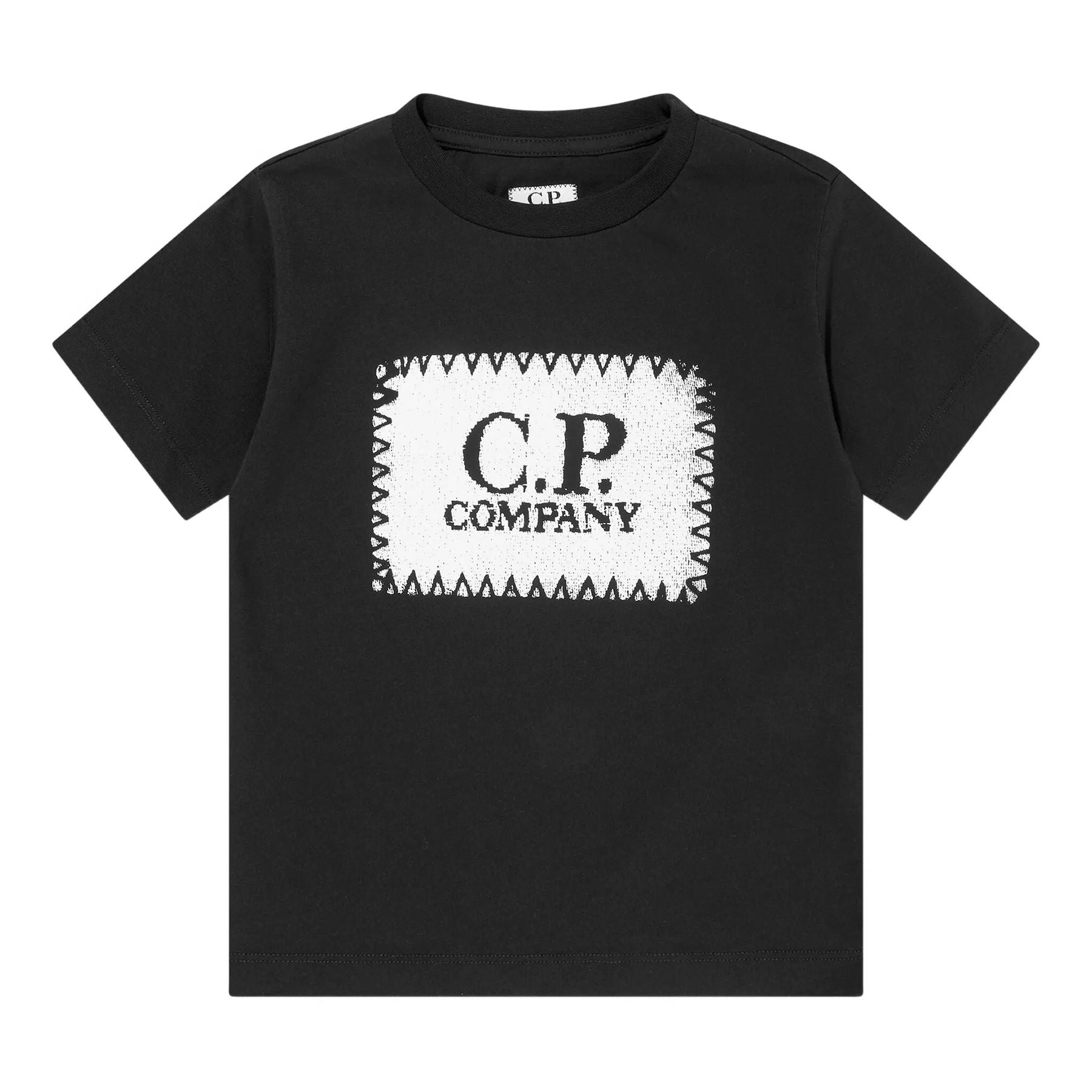 Cp company T-shirt with distinctive logo on the front Comfort