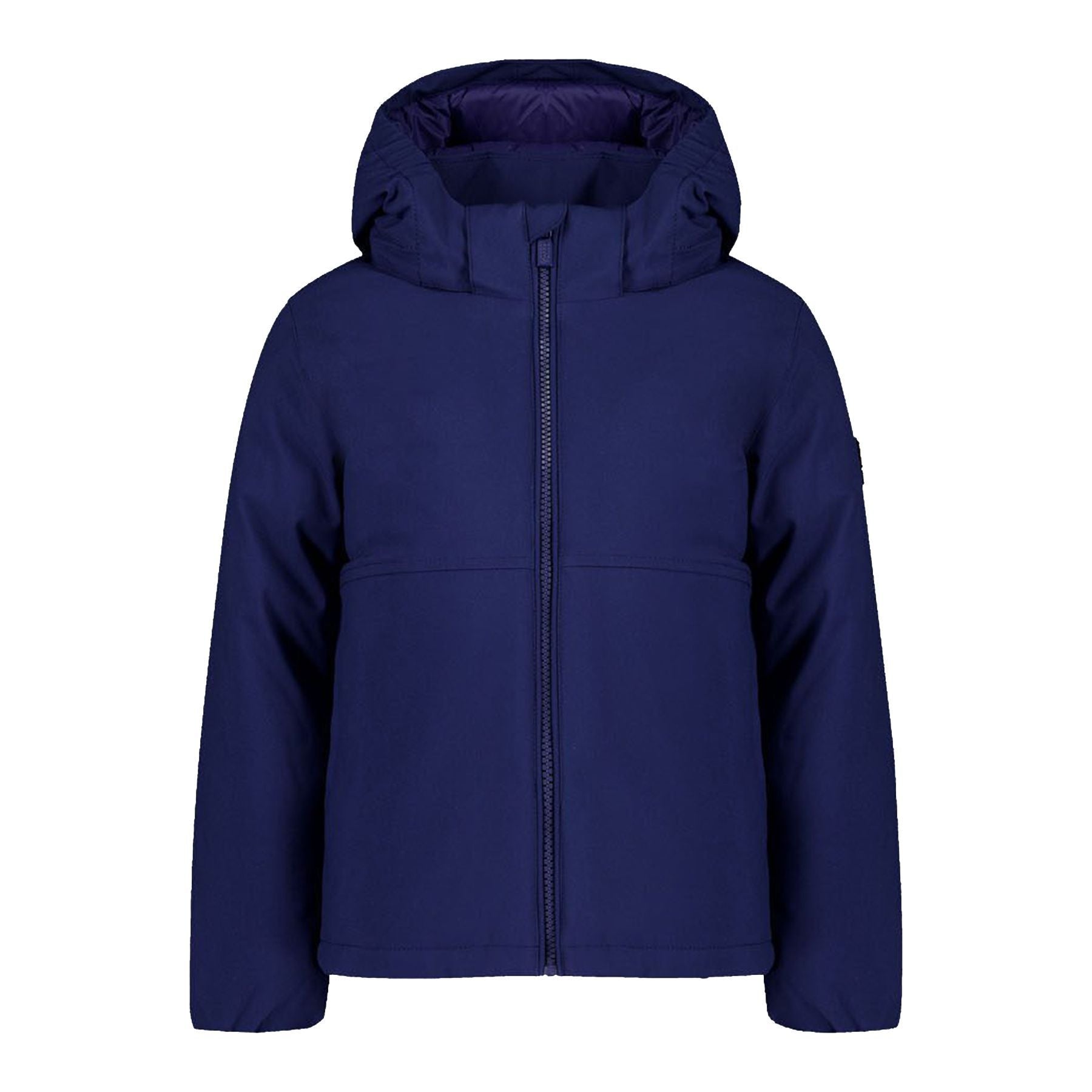 Ciesse Piumini Water-Repellent Blue Down Jacket with Hood