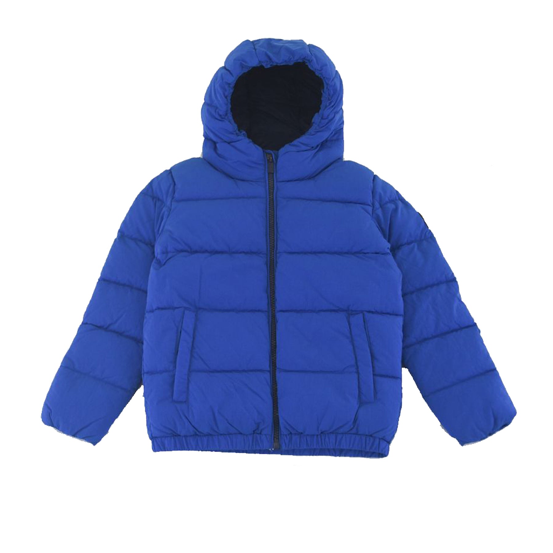 Ciesse Piumini Down Jacket in Crinkle Nylon with Iridescent Effect