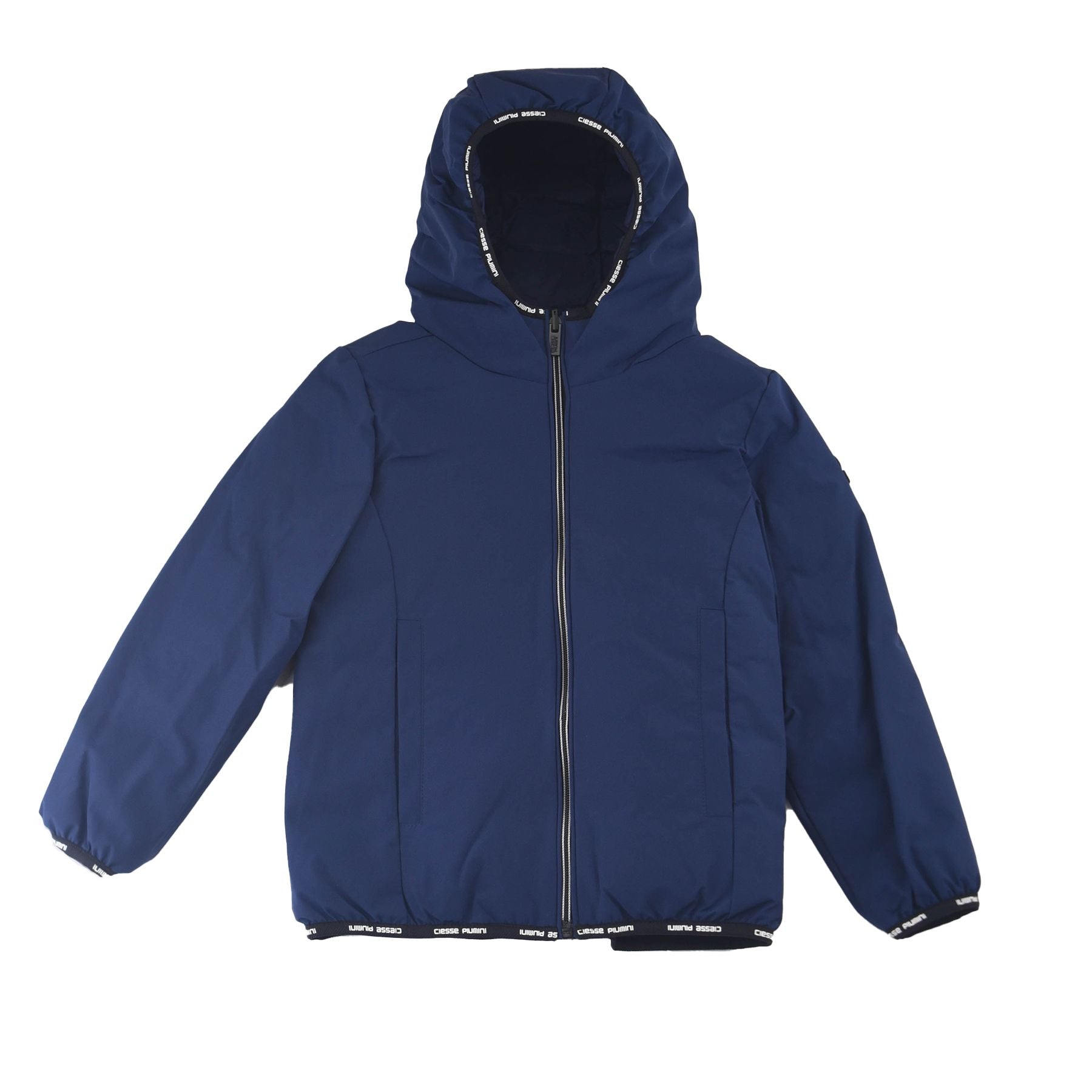 Reversible Down Jacket with Hood