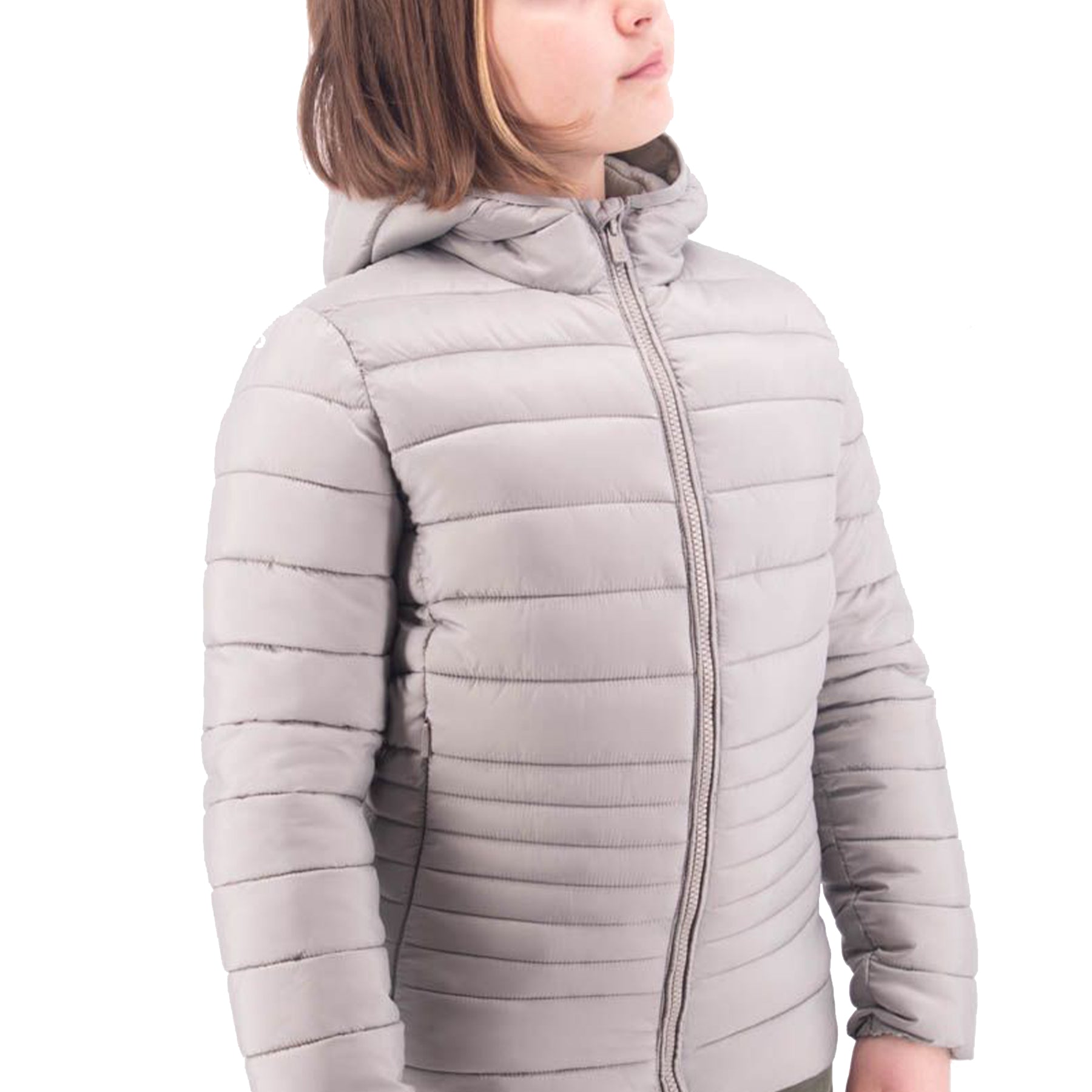 Ciesse Piumini Short Quilted Fullzip Down Jacket with Hood