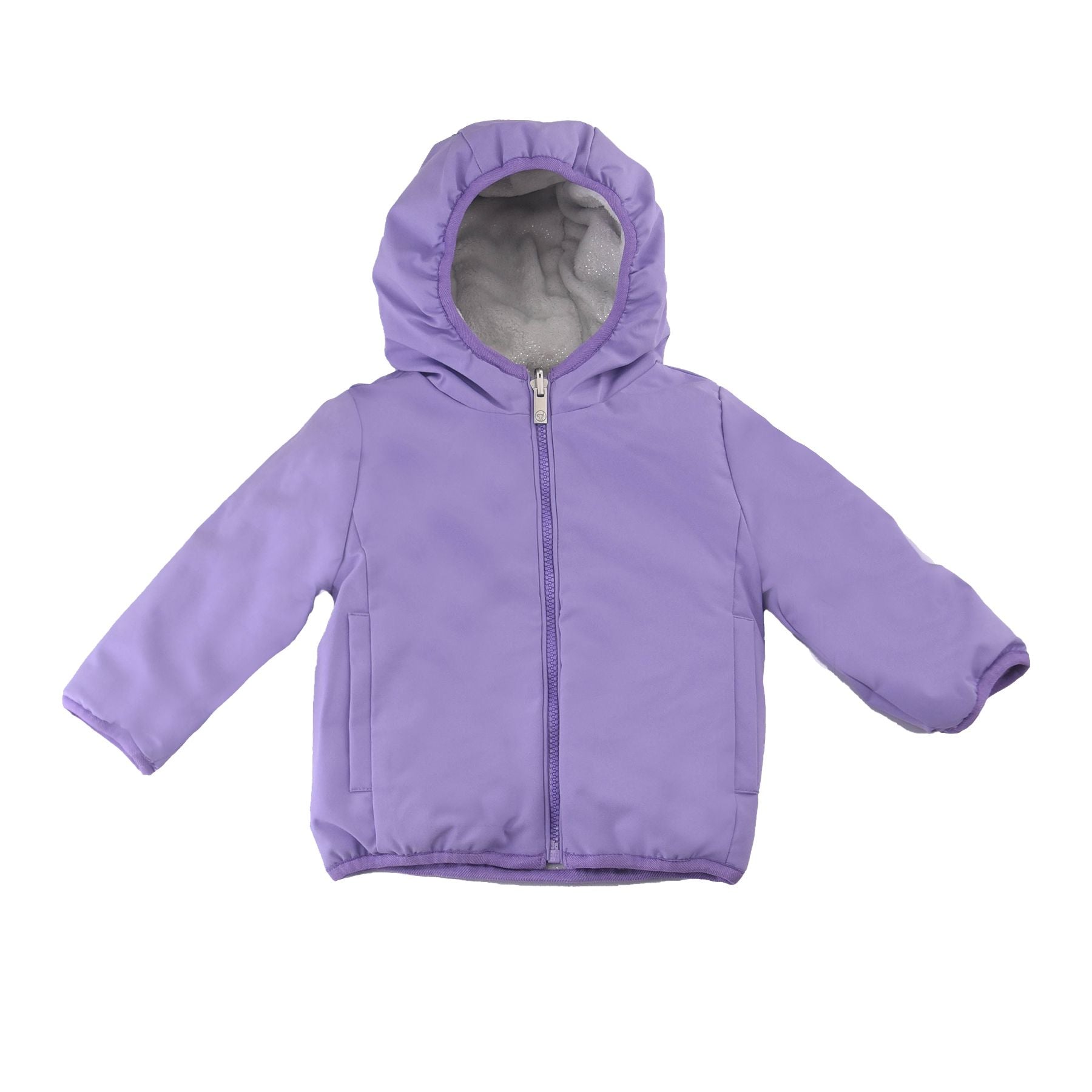 Reversible Down Jacket with Hood
