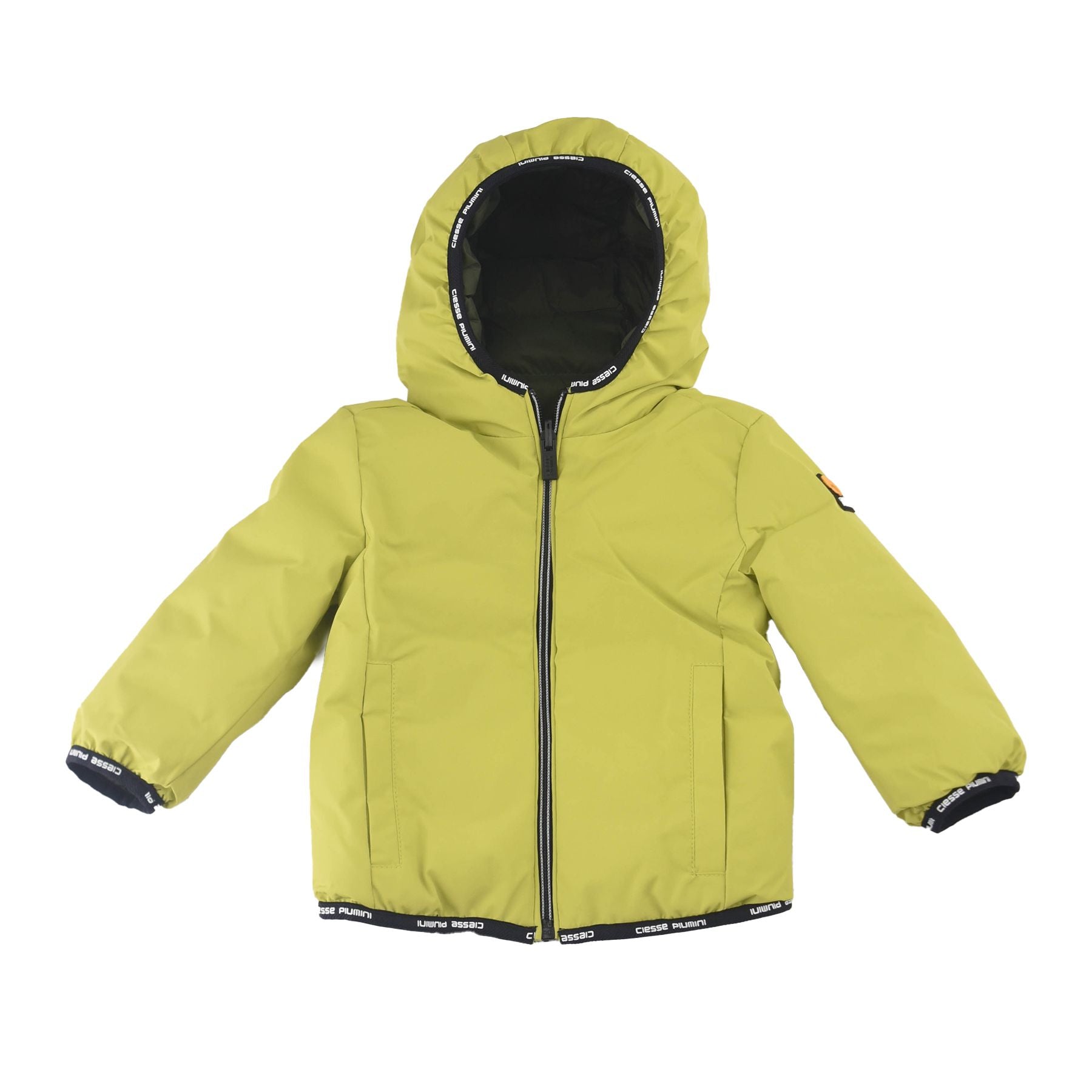 Reversible Down Jacket with Hood