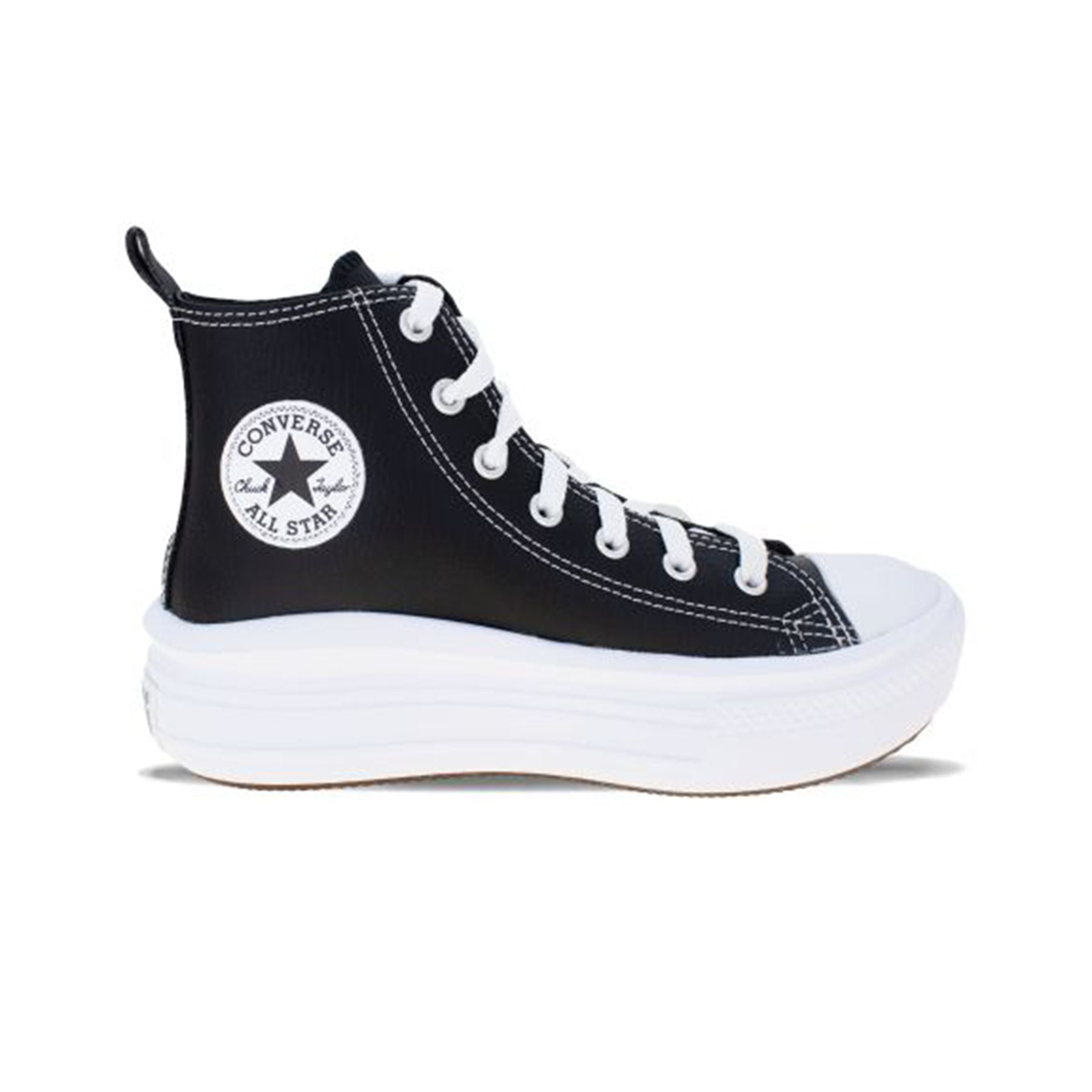 Converse Move Black and White Canvas Sneakers