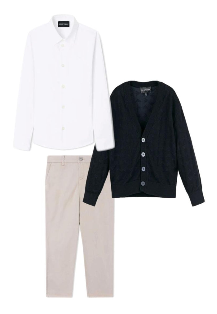 Cerimonia Armani con Cardigan