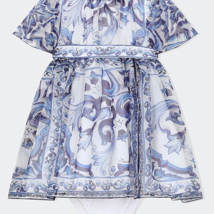 Dolce & Gabbana Tris Maioliche Dress and Culottes