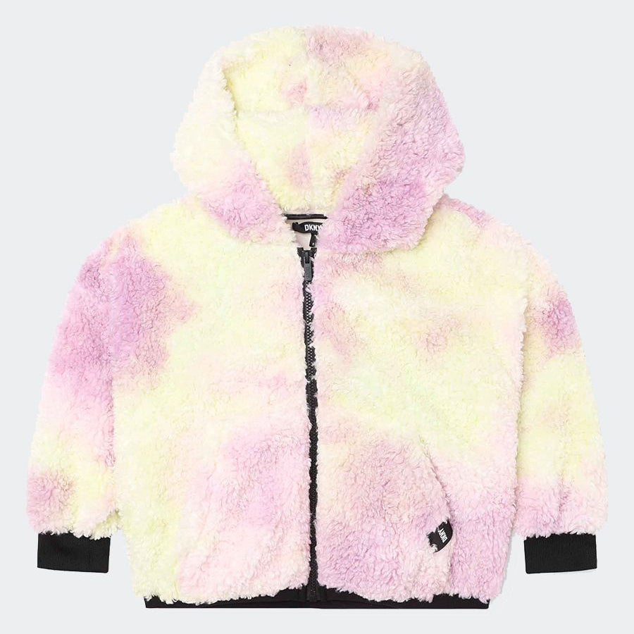 Dkny Multicolor Teddy Bear Jacket