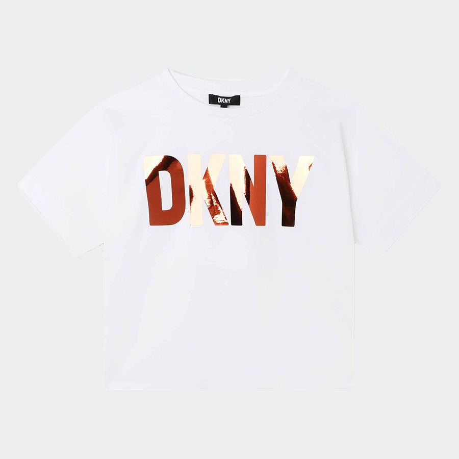 Dkny Ooversized T-shirt with Reflective Logo