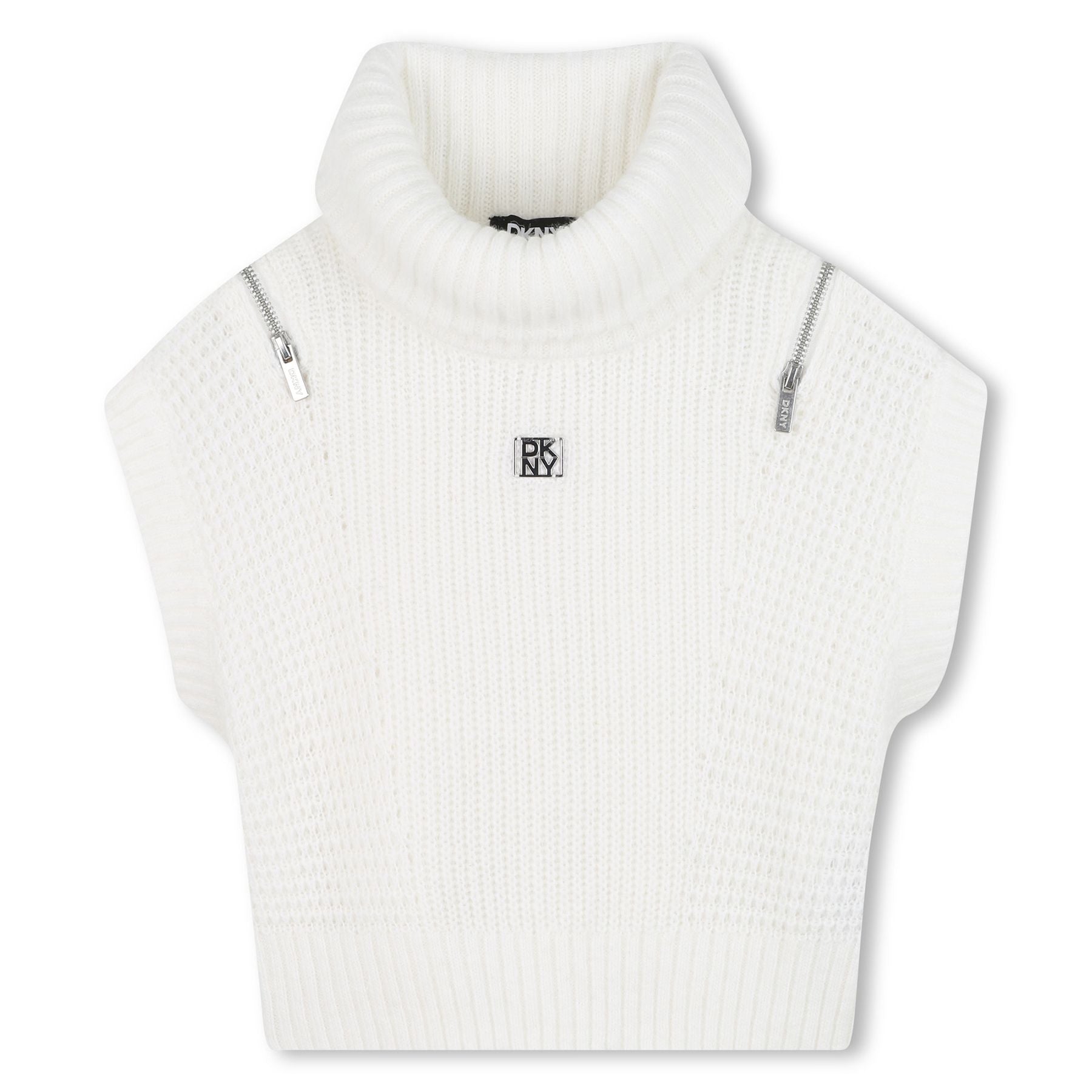 Dkny Sleeveless Sweater Made with Fine Materials