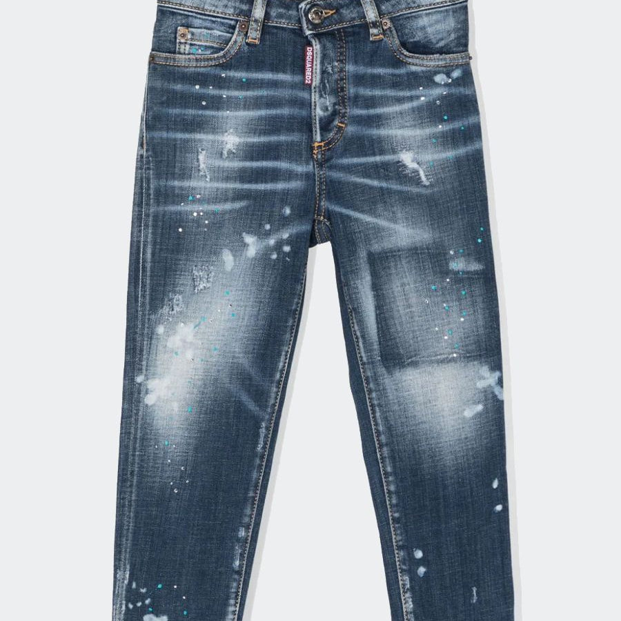 Dsquared2 Jeans D2p385f Boston Dsquared Kid Trousers