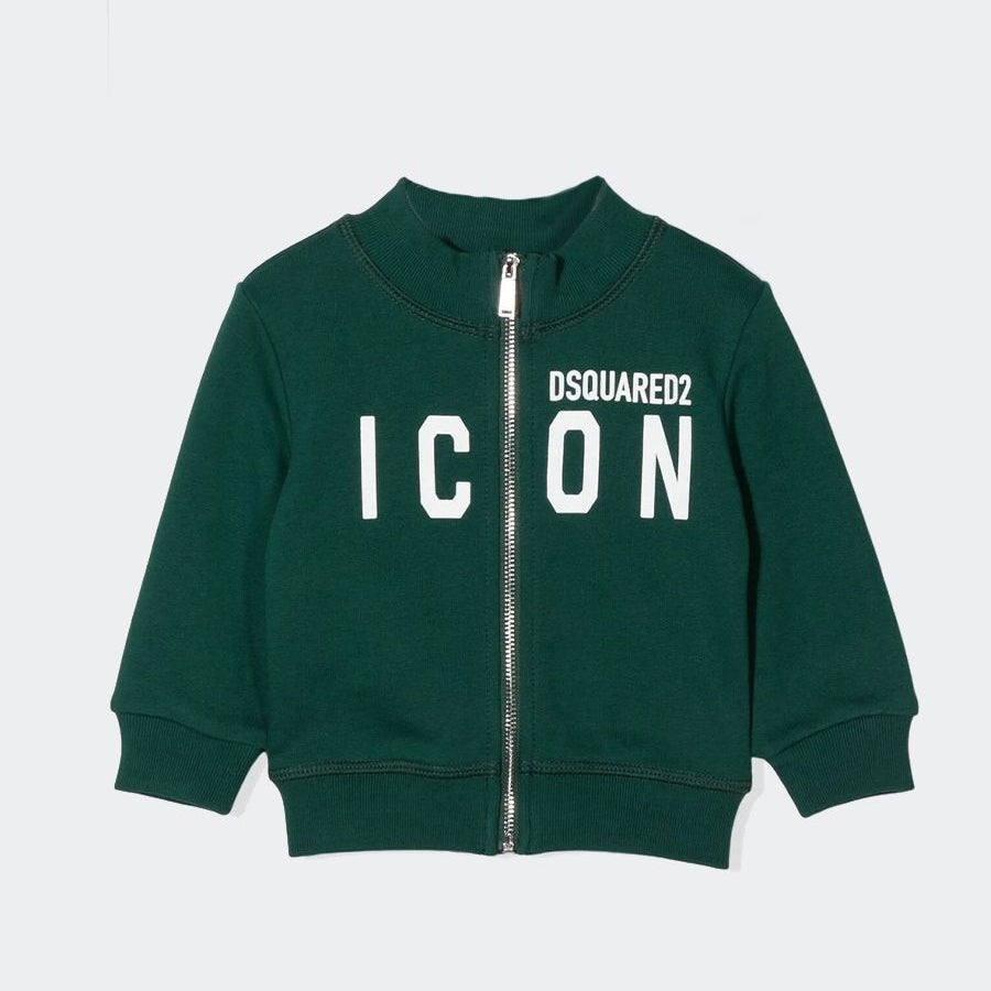 Dsquared2 Lightweight Full Zip Icon Sweatshirt