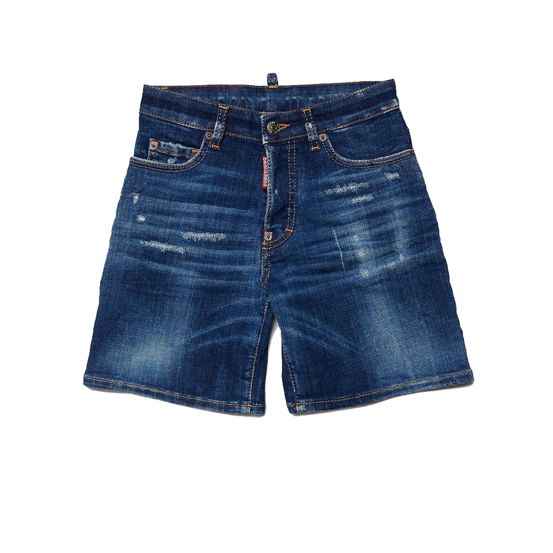 Denim Bermuda Shorts
