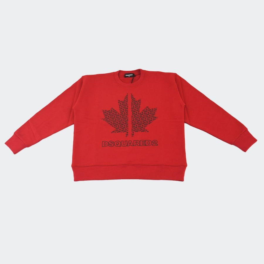 Sweatshirt with embossed print