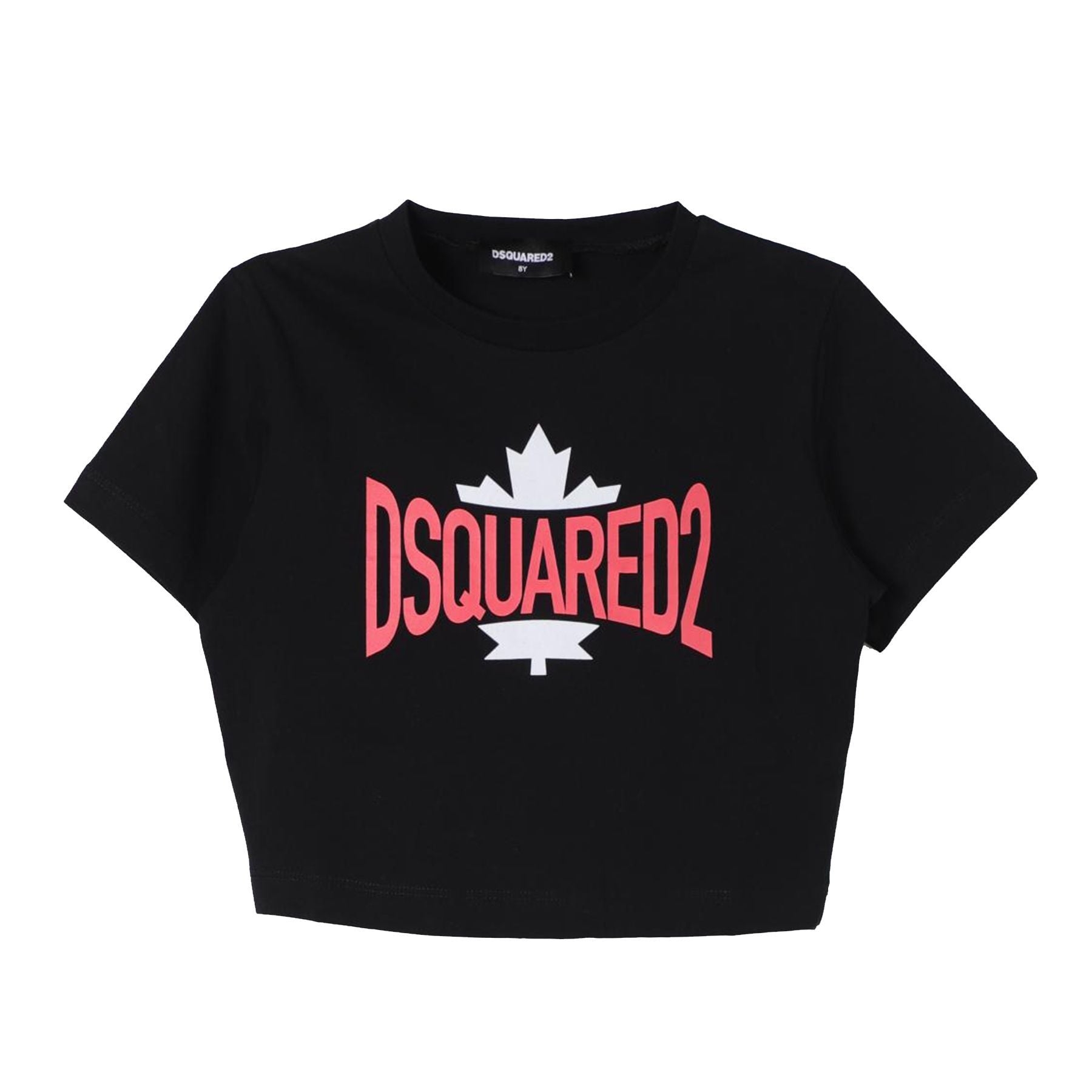 Dsquared2 Black Crew Neck Printed T-shirt