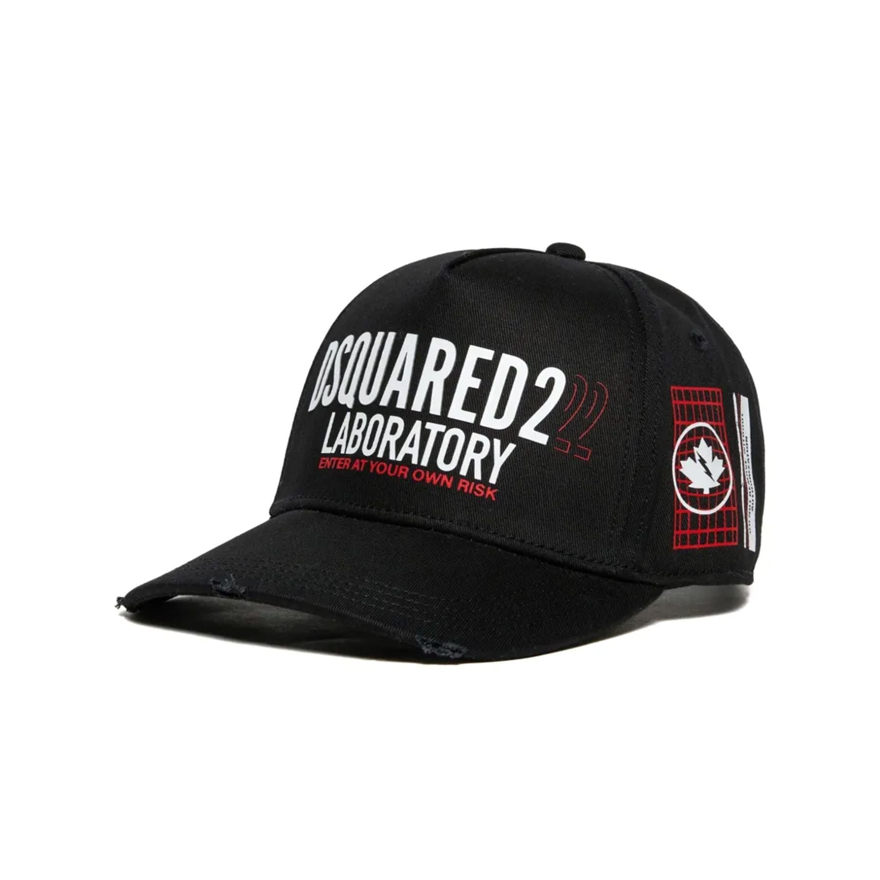 Dsquared2 Black Visor Hat