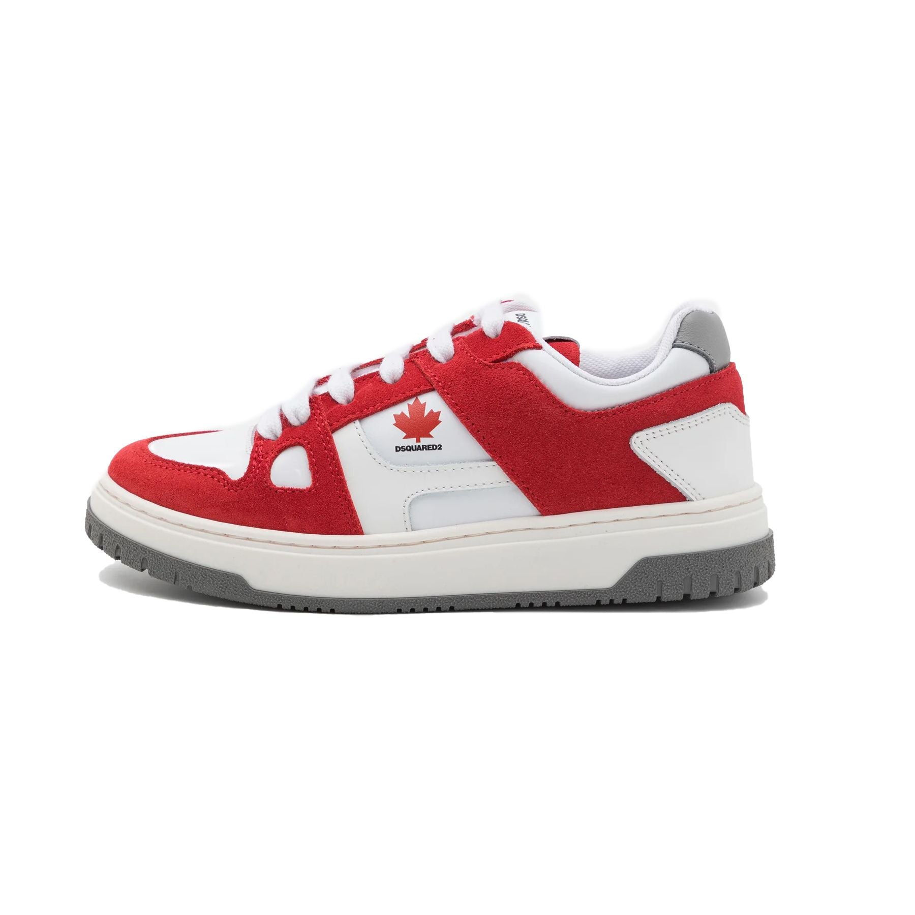 Dsquared2 Sneakers White Red Grey