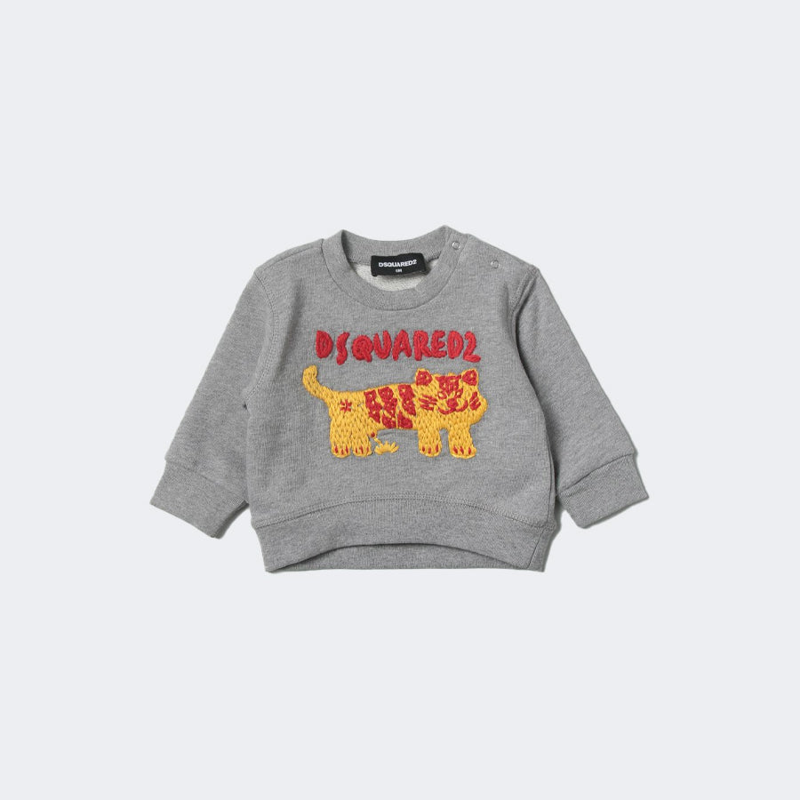 Dsquared2 Embroidered Crewneck Sweatshirt