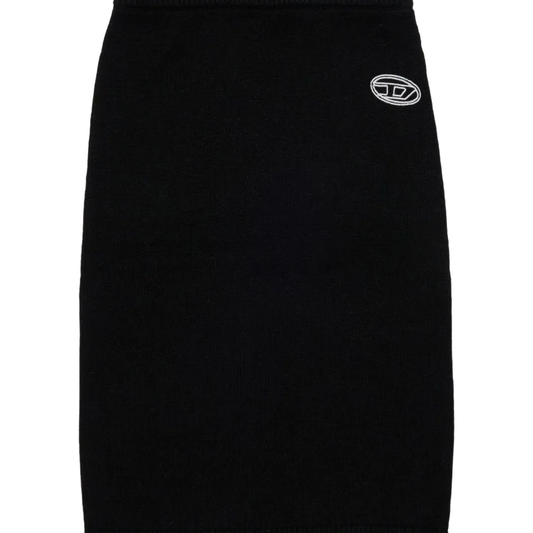 Diesel Black Knit Pencil Skirt
