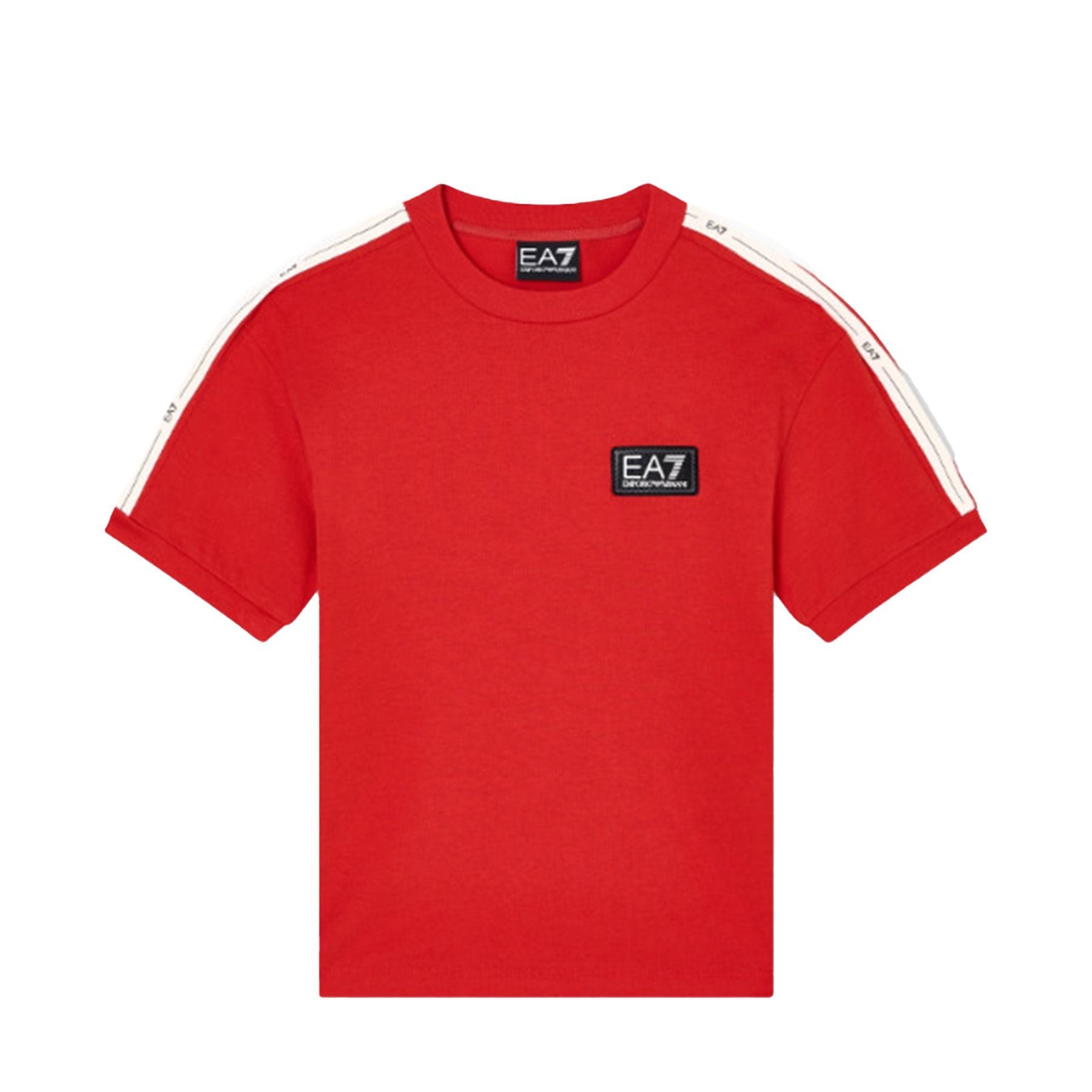 Ea7 Armani Crew Neck T-Shirt with Tape