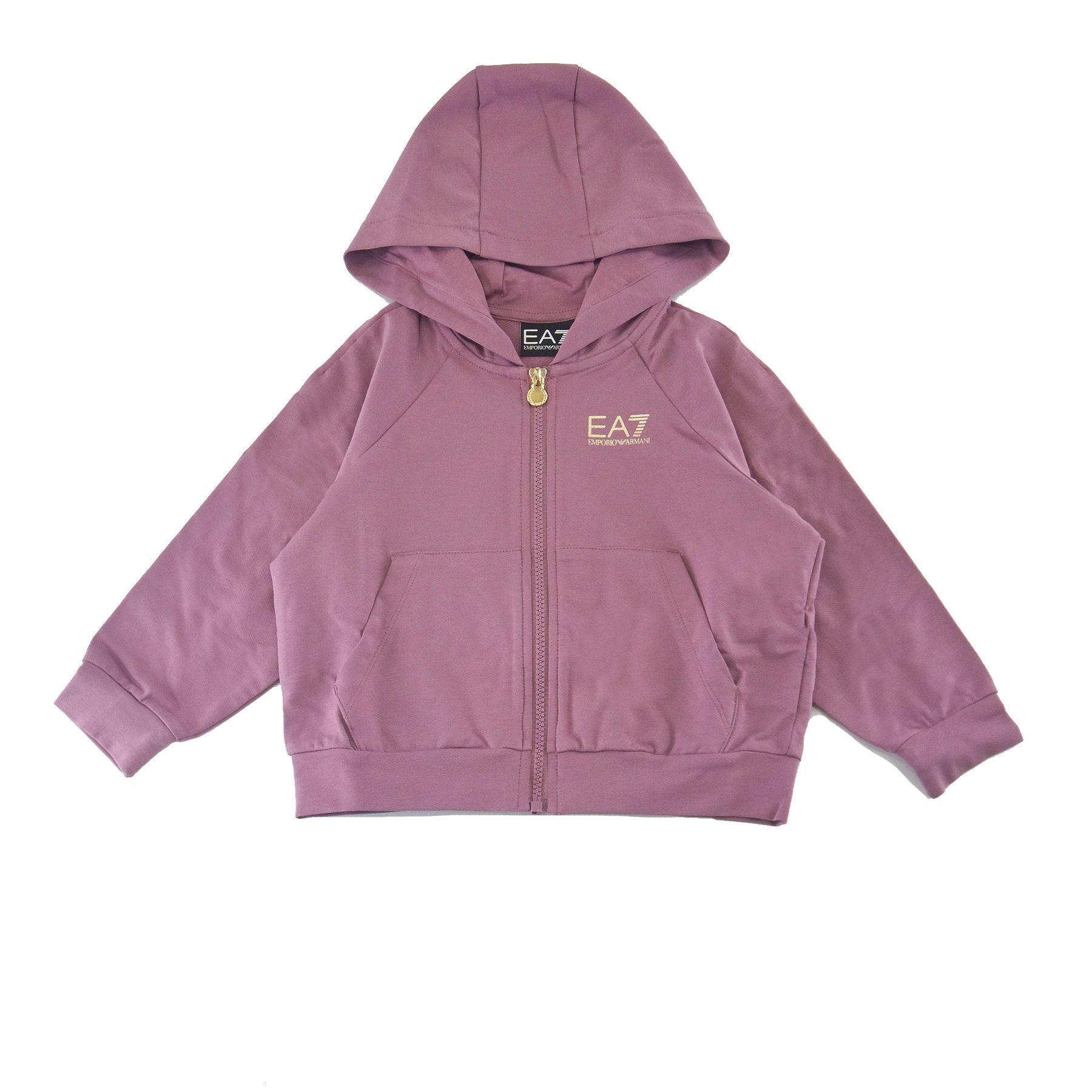 Full Zip Hoodie in Orchid Pink