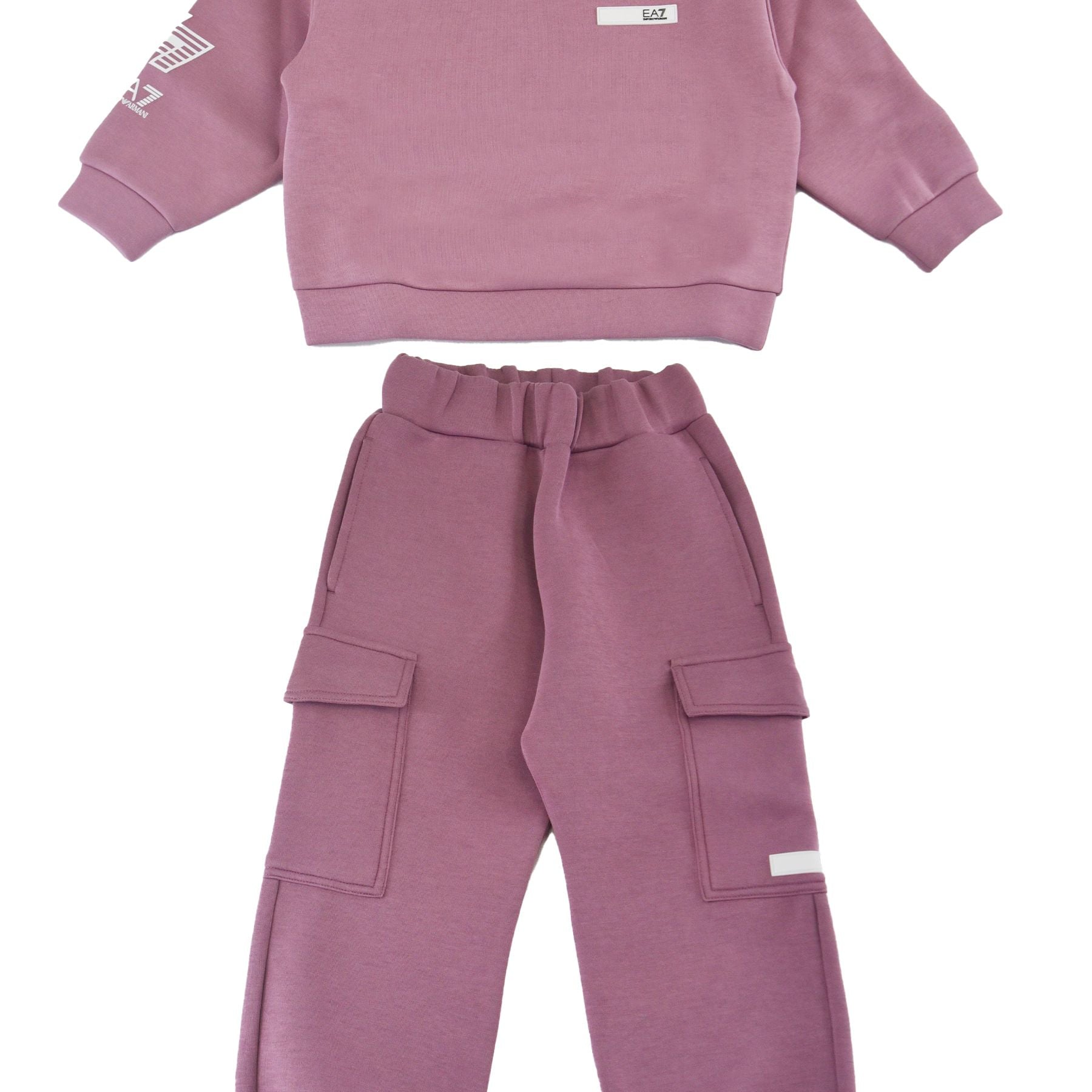 Ea7 Armani Orchid Pink Modal Cotton Tracksuit