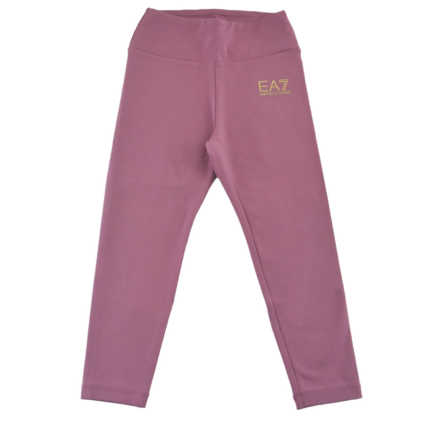 Ea7 Armani Solid Color Leggings Orchid Pink