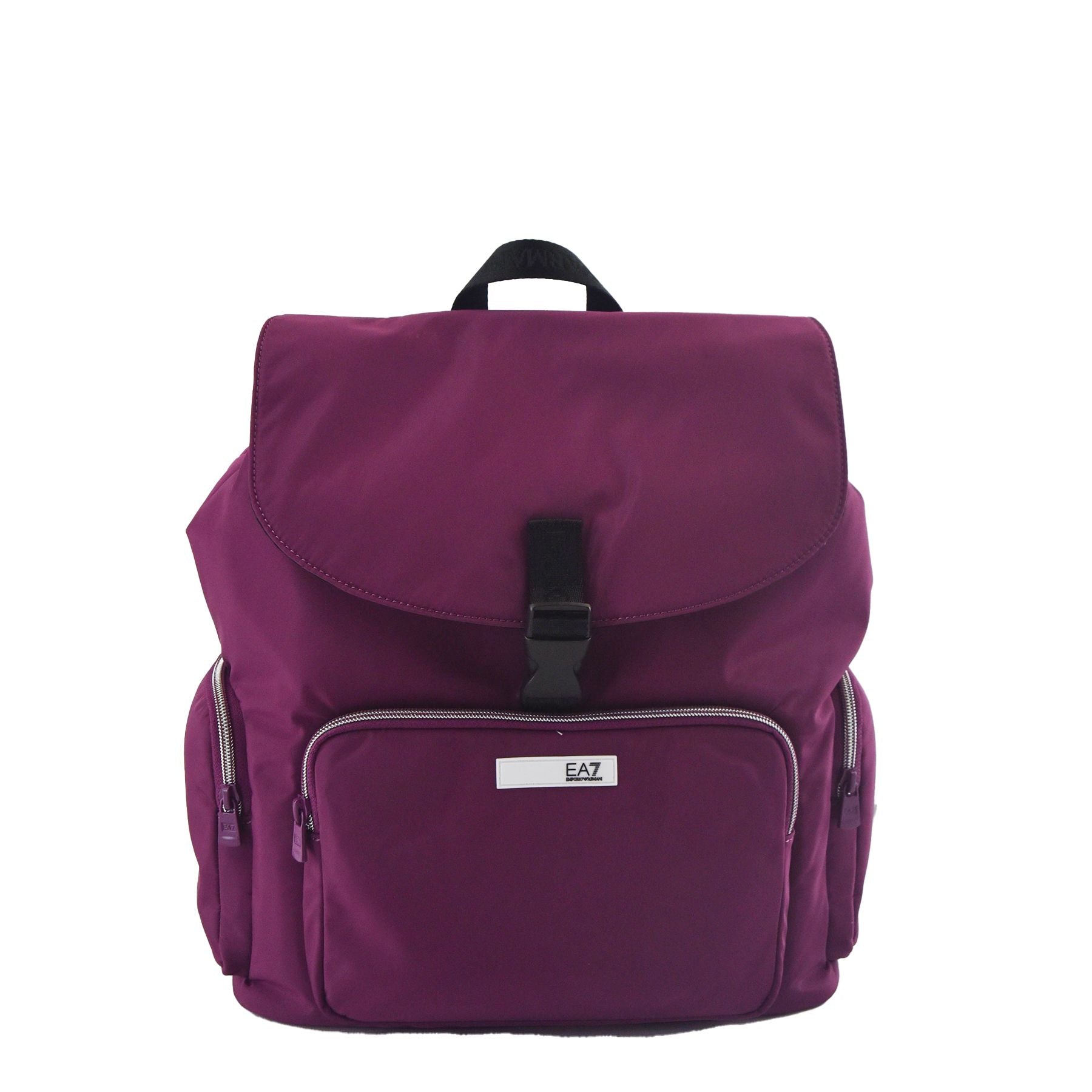Ea7 Armani Backpack in Red Bordo' in Resistant and Lightweight Technical Fabric