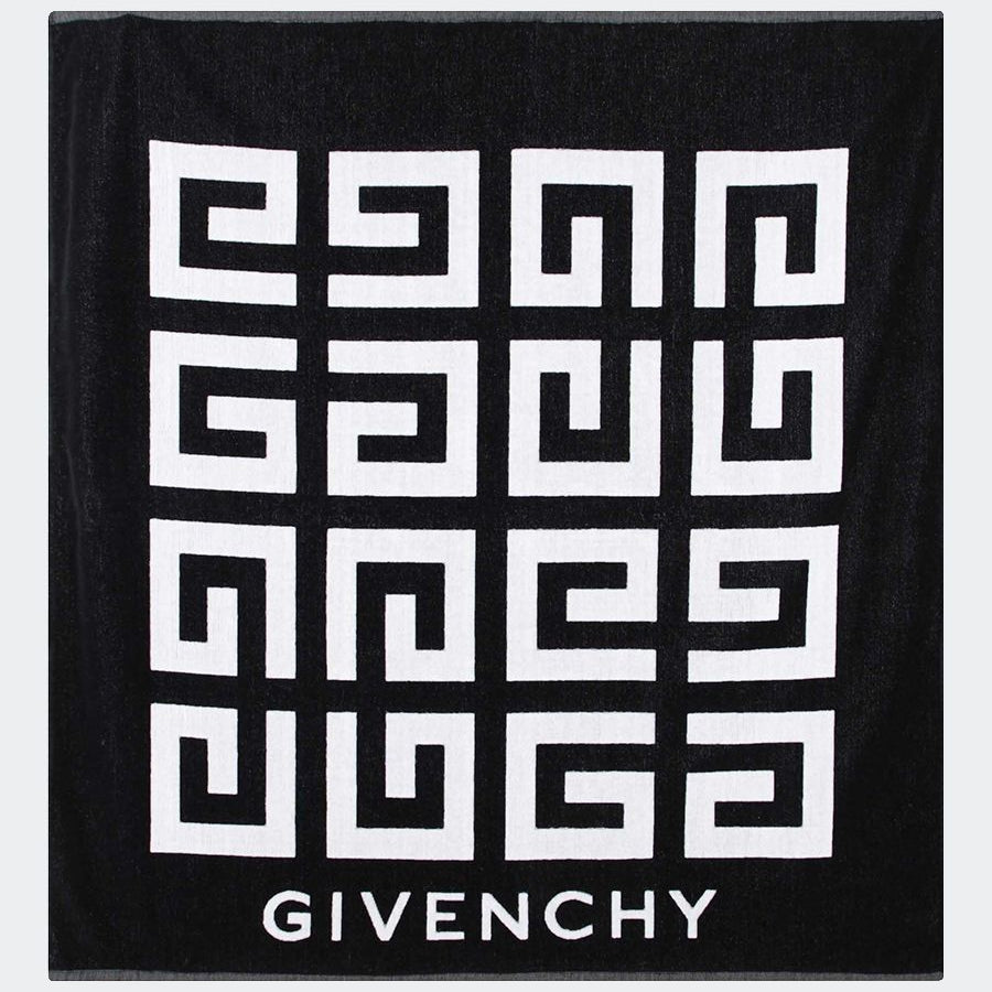 Givenchy Beach Towel with Logo