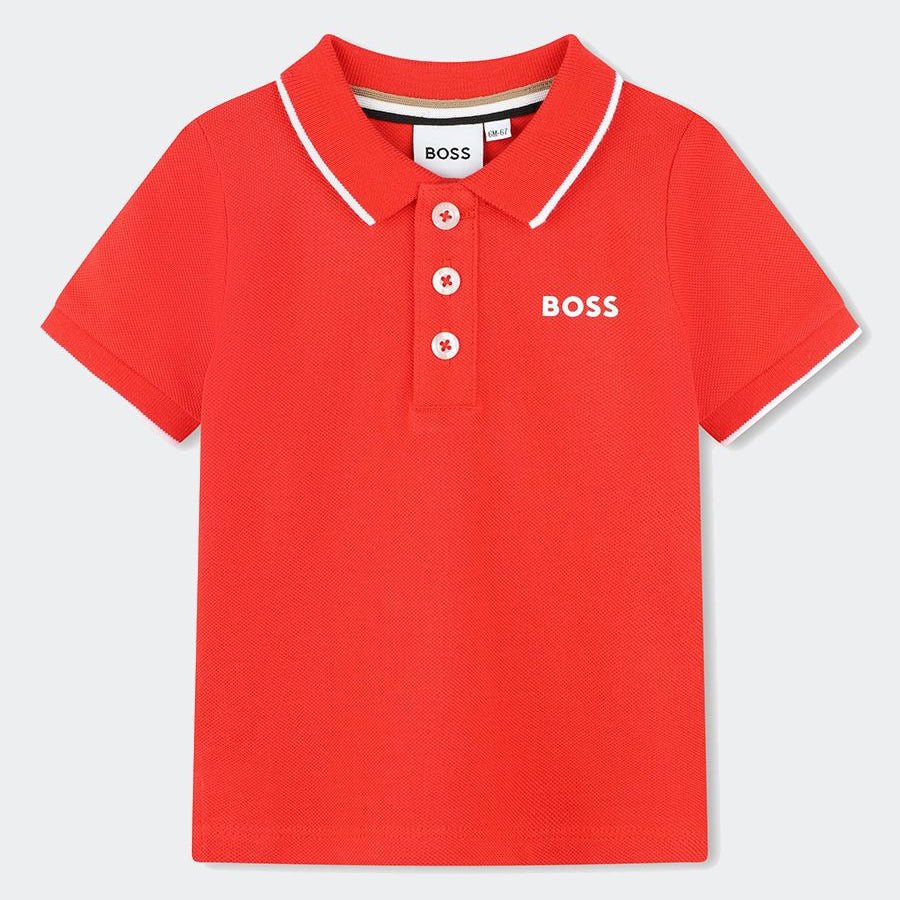Hugo Boss 100% Cotton Piqué Polo Shirt