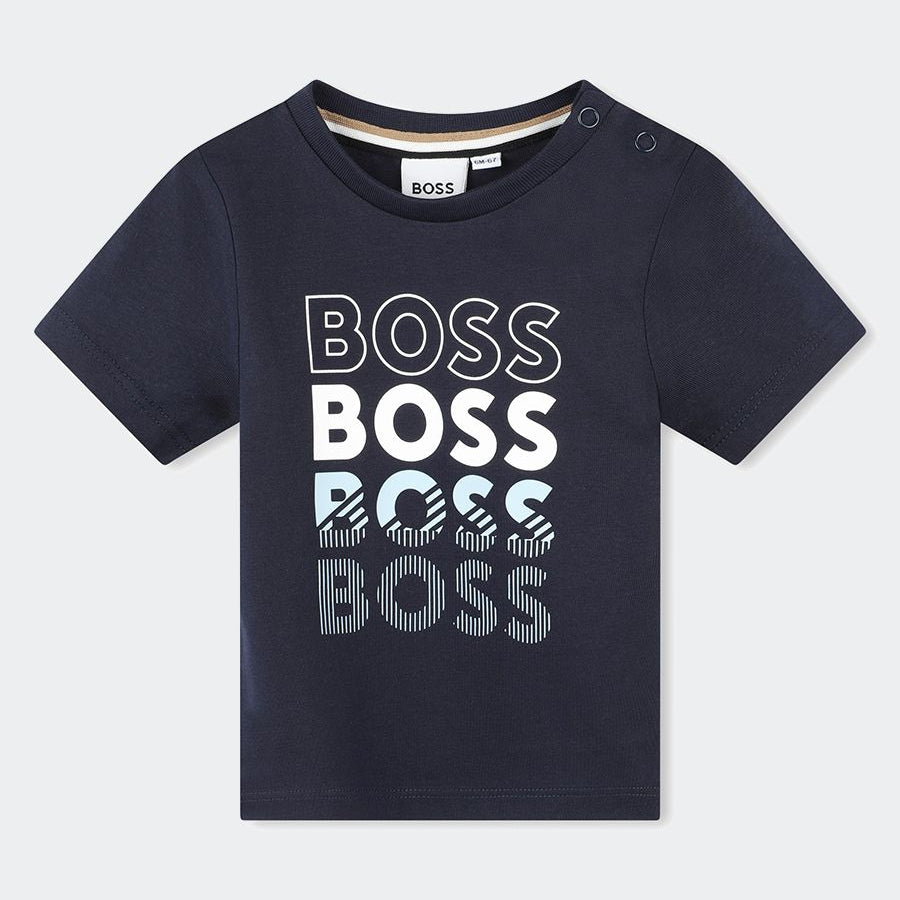 Hugo Boss T-shirt with Printed Logos