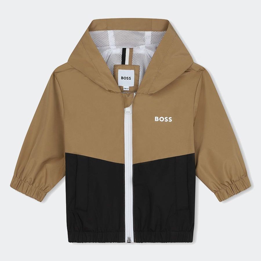 Hugo Boss Lightweight K-way Jacket with Hood