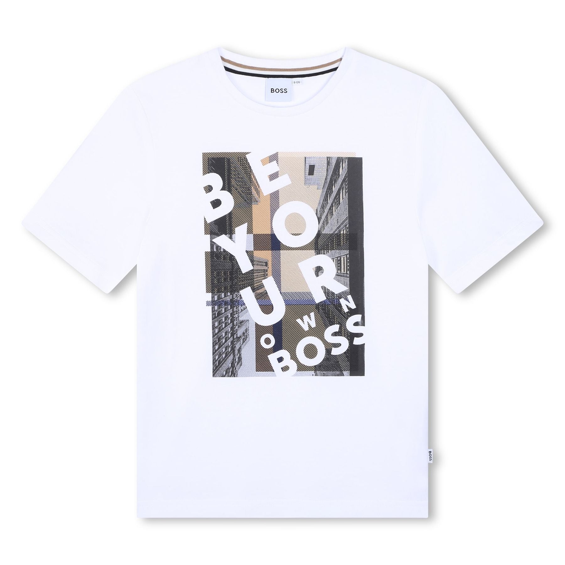 Hugo Boss T-shirt with an eye-catching graphic